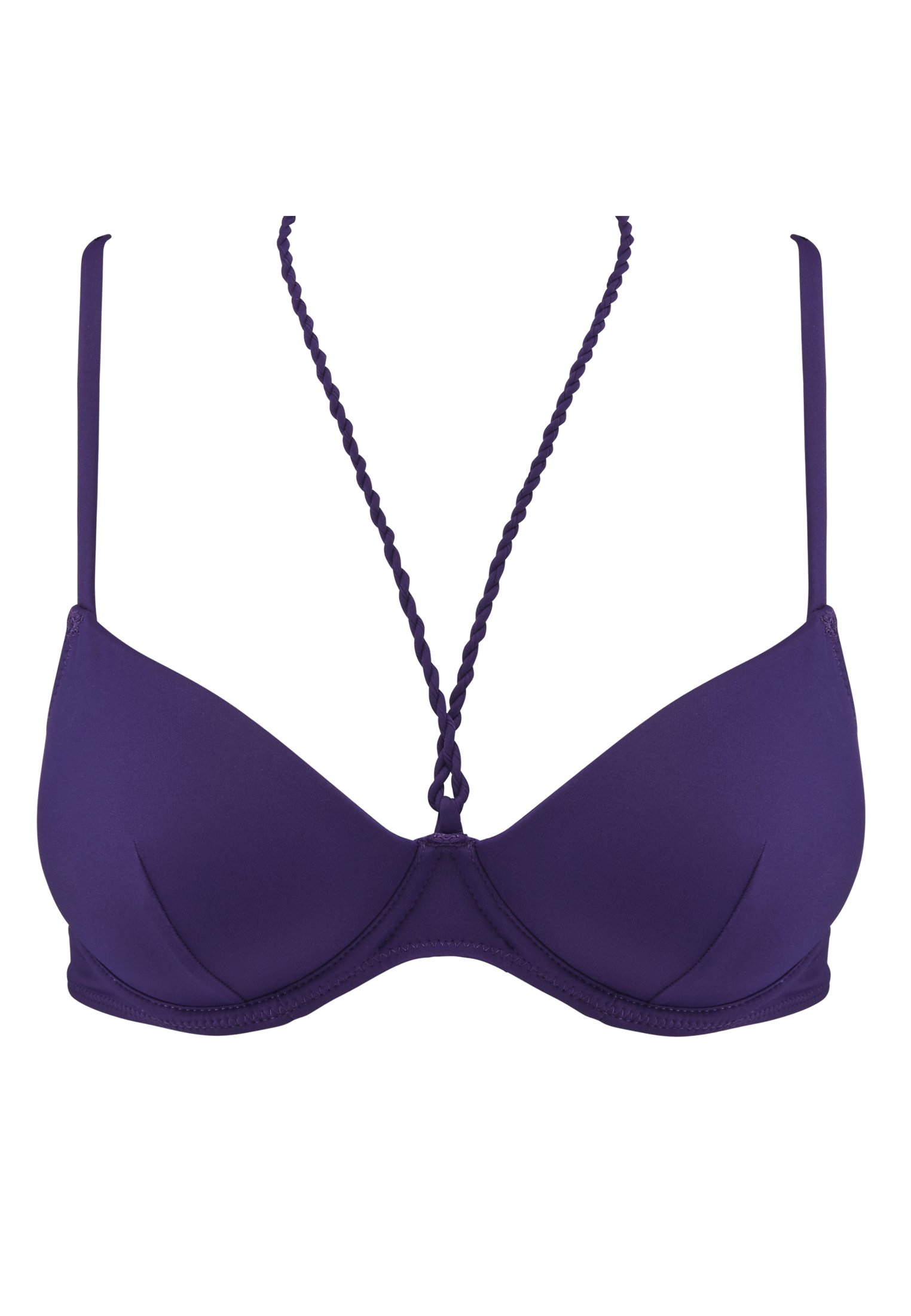 Bikini top with push-up cups AUBADE Purple
