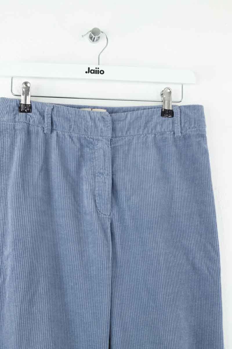 Slim-fit cotton cargo pants SEZANE - Seconde main Blue