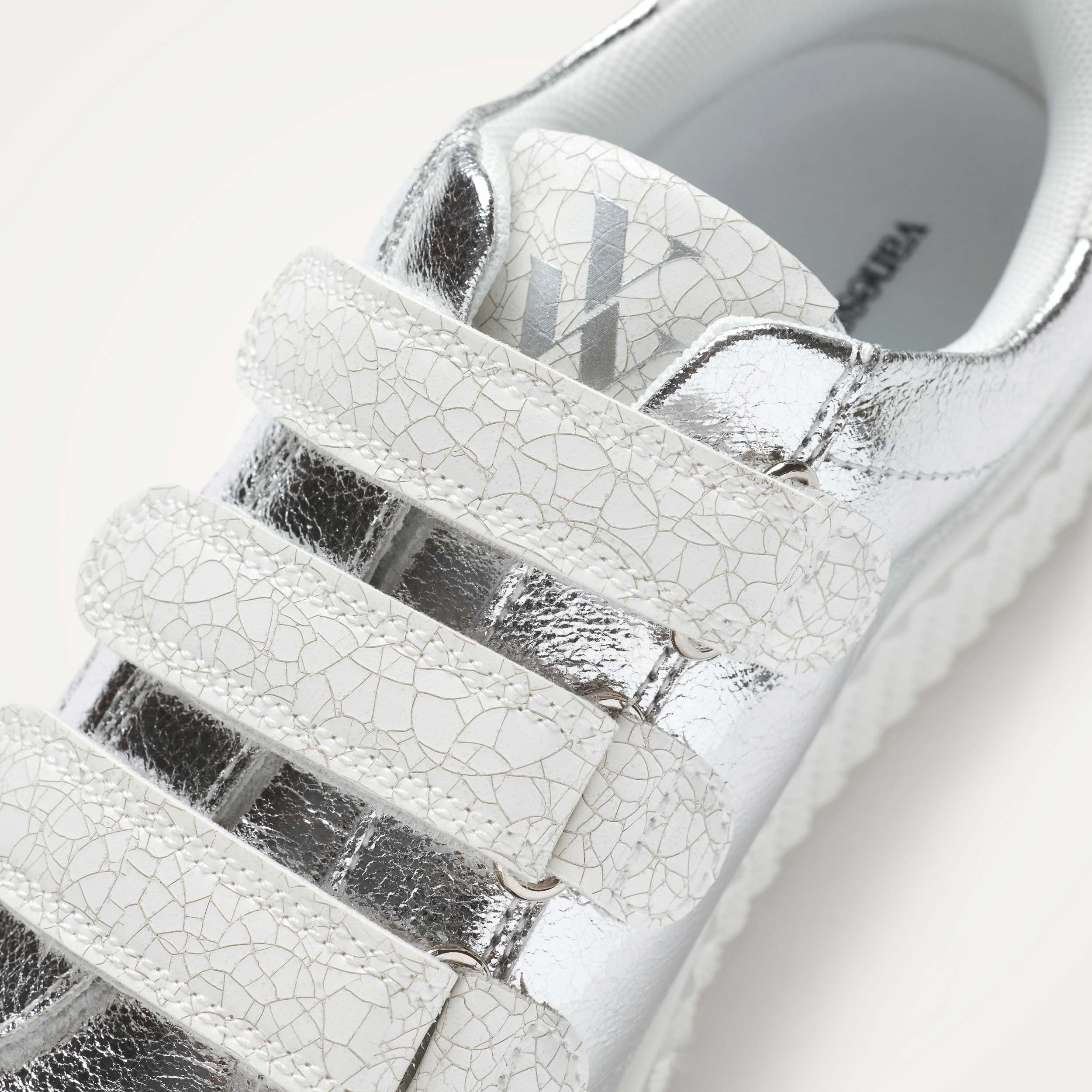 Leather dress shoes VANESSA WU Silver