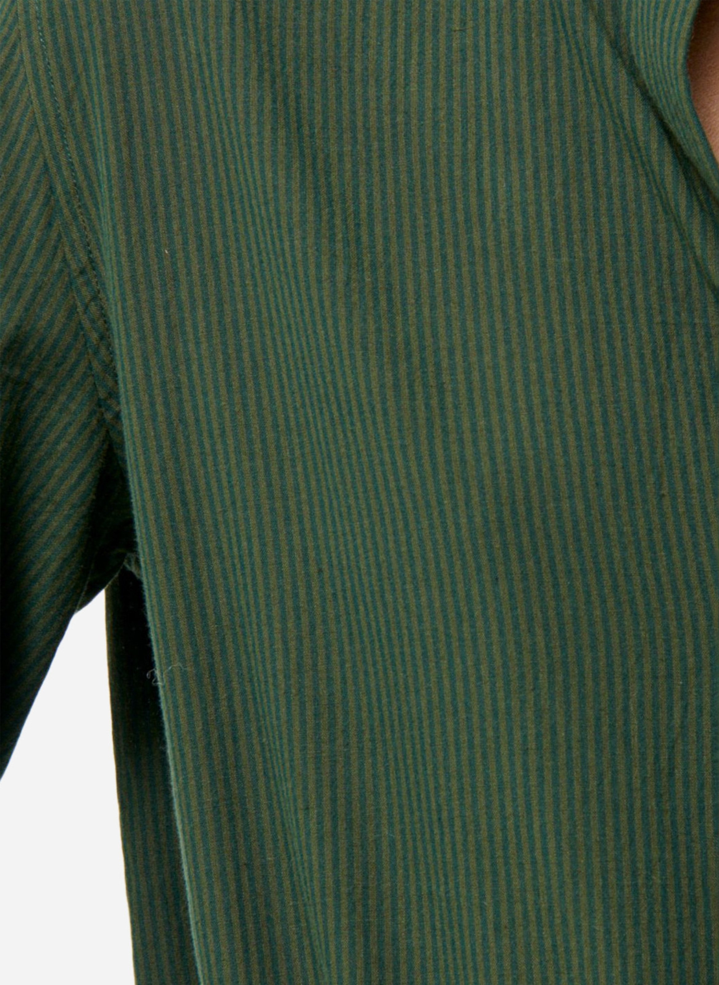 Cotton shirt with classic collar VANESSA BRUNO Green