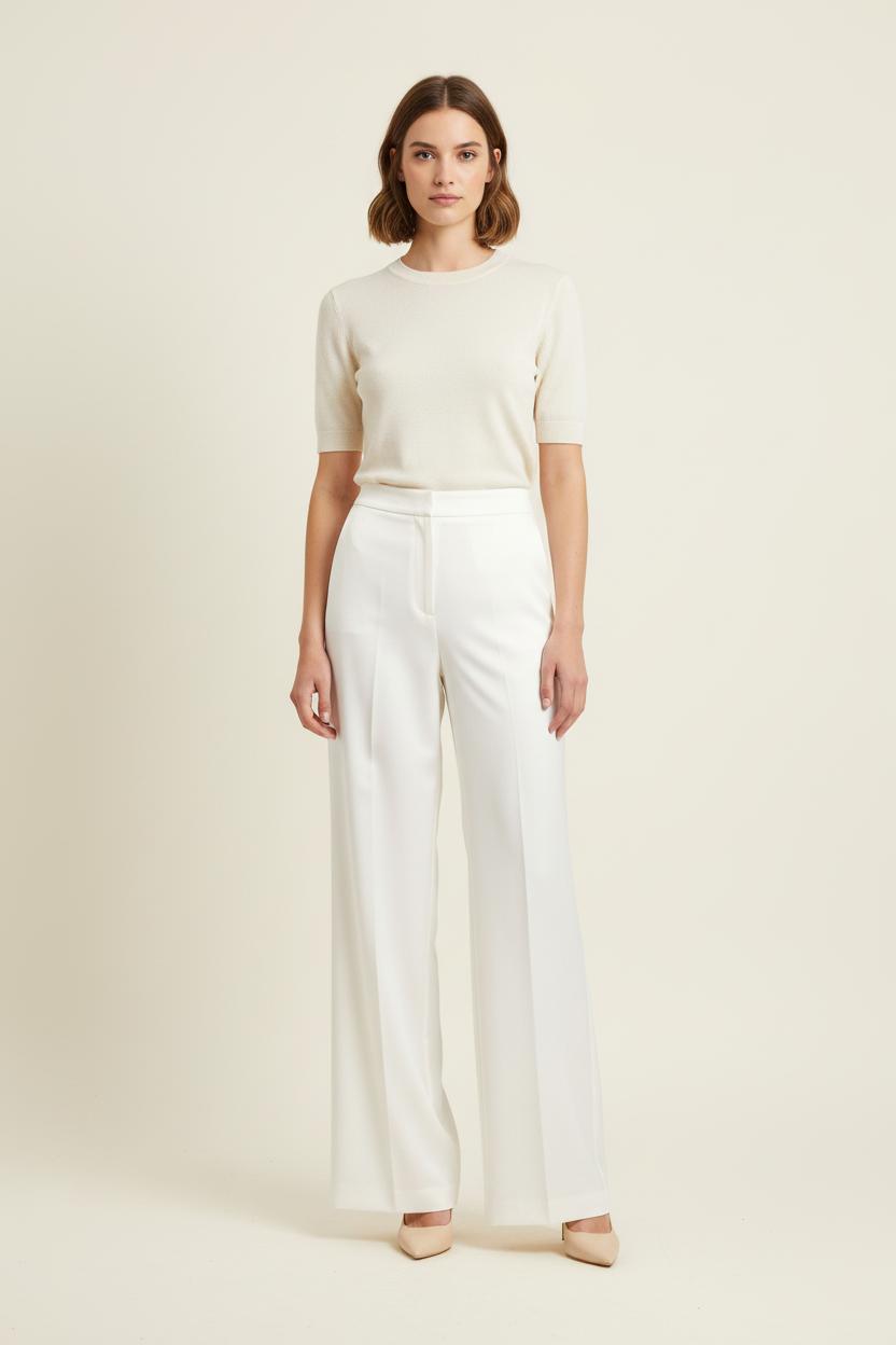 PANTS MAISON LEMOINE - Seconde main White