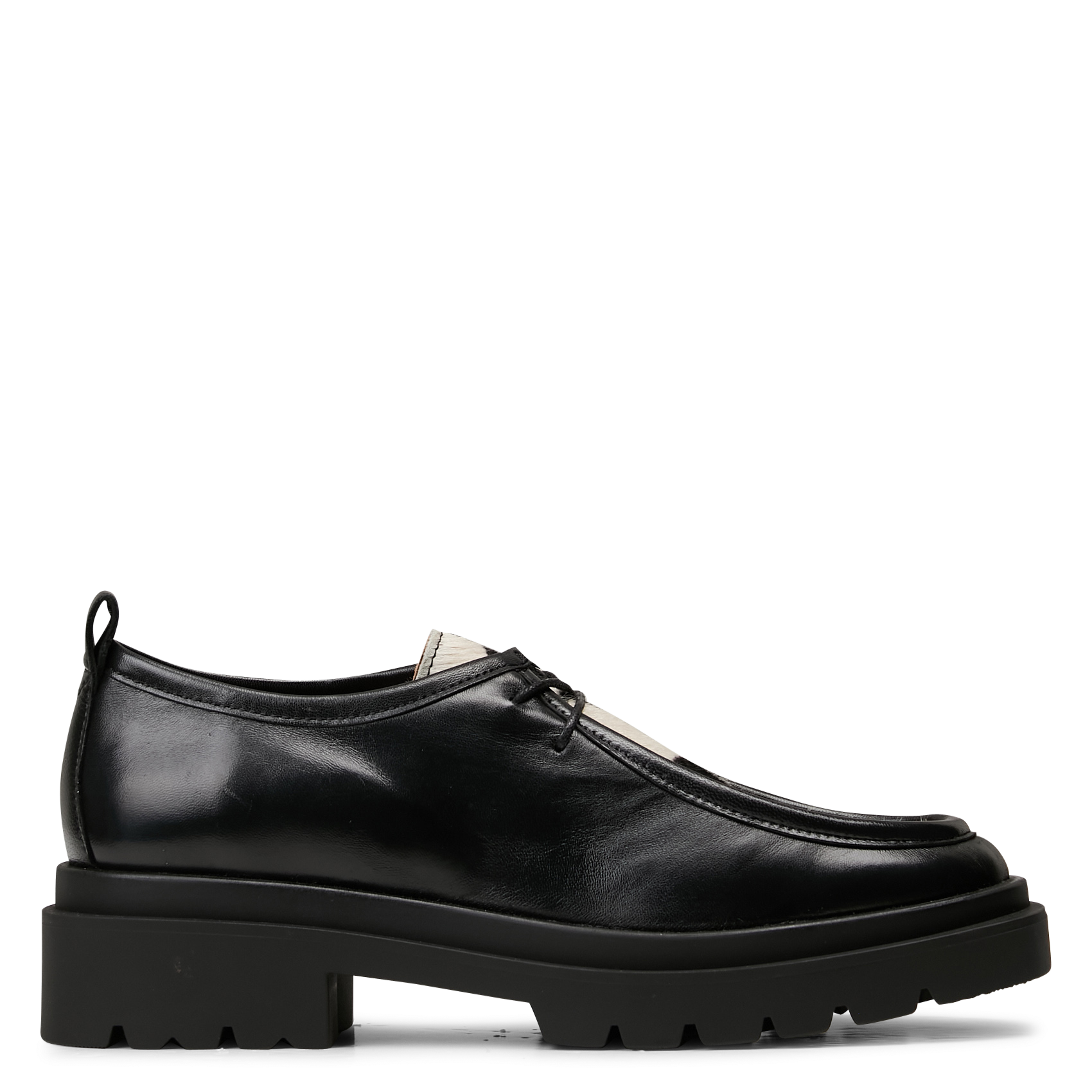 Derbies à plateau unies en cuir BOBBIES Multicolore