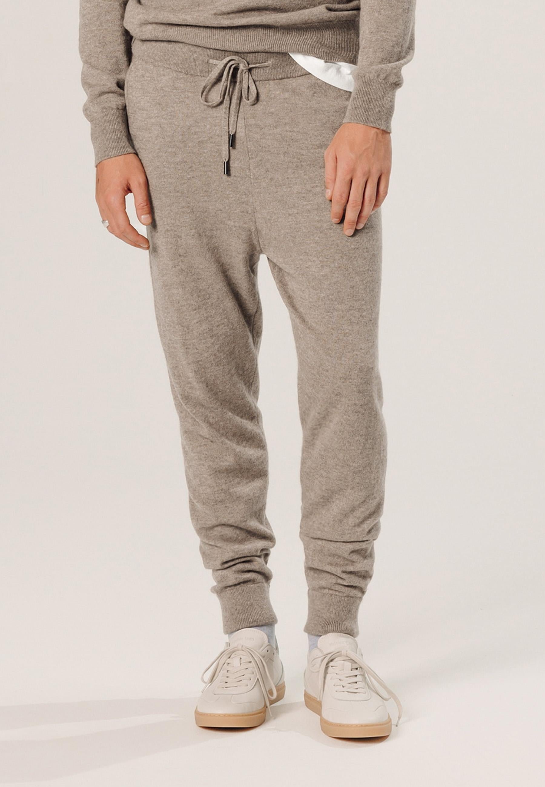 Pantalon jogging en cachemire RODIER Beige
