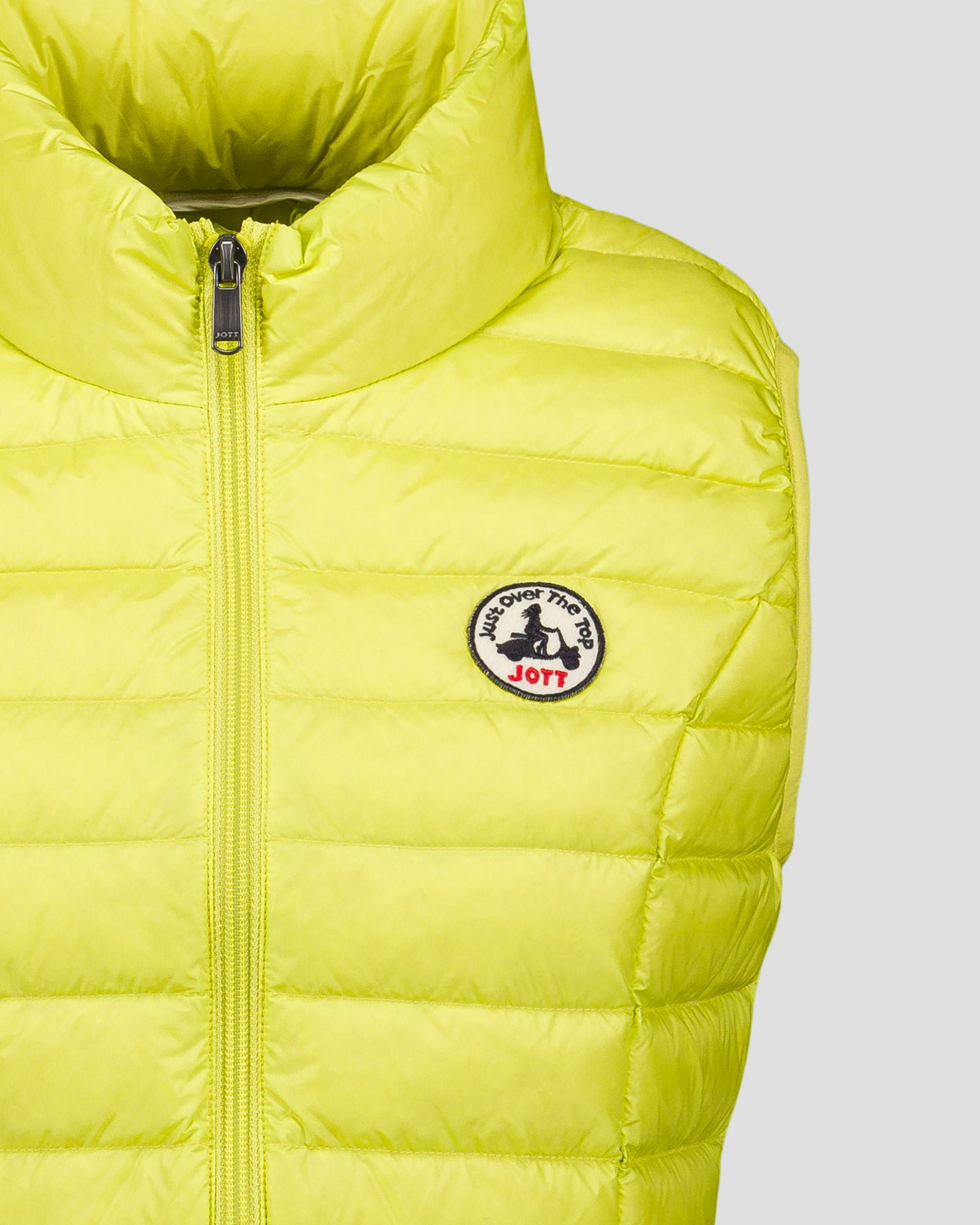 Sleeveless lightweight down vest seda JOTT Yellow