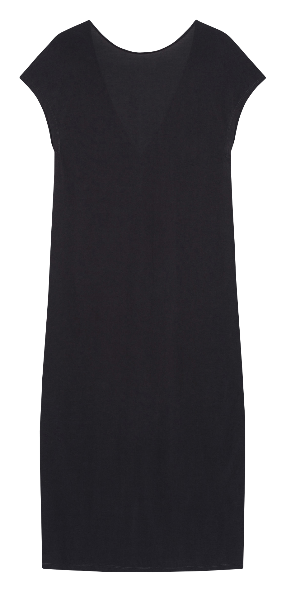 Robe longue col rond GRACE ET MILA Noir
