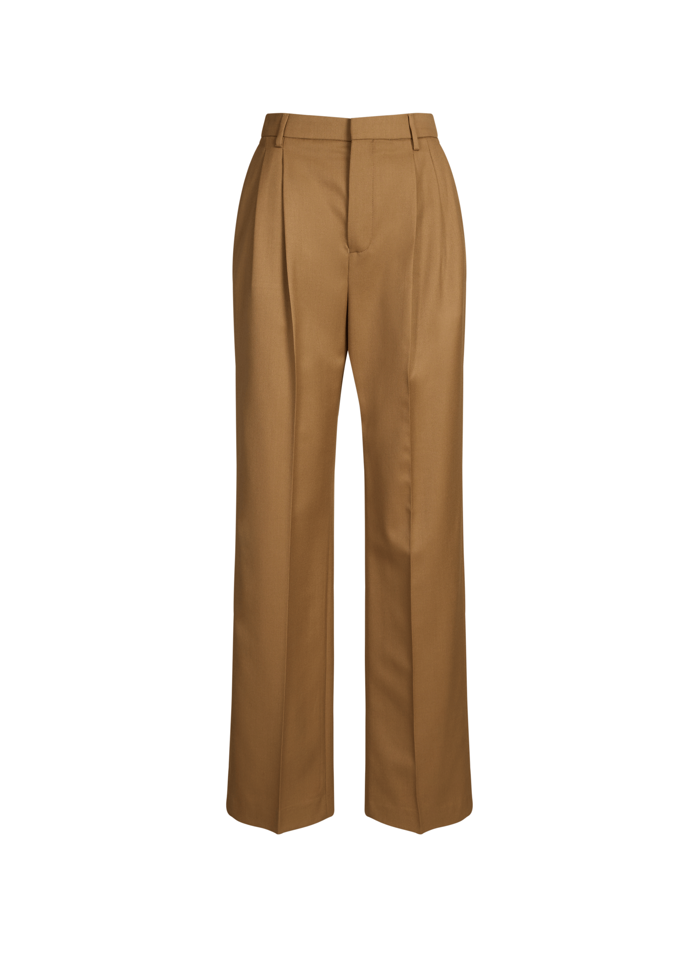 Wide pleated trousers  SAISON 1865 Brown