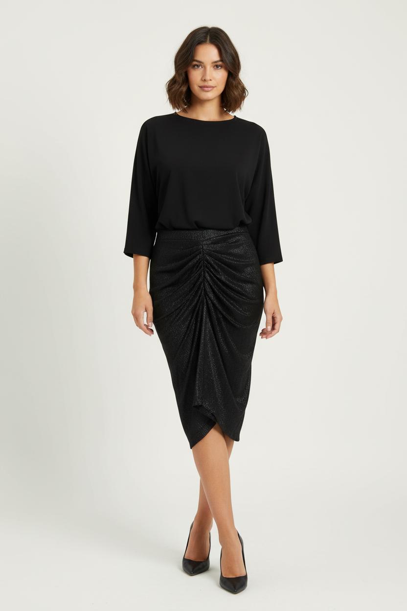 Short & midi skirt IRO - Seconde Main Black