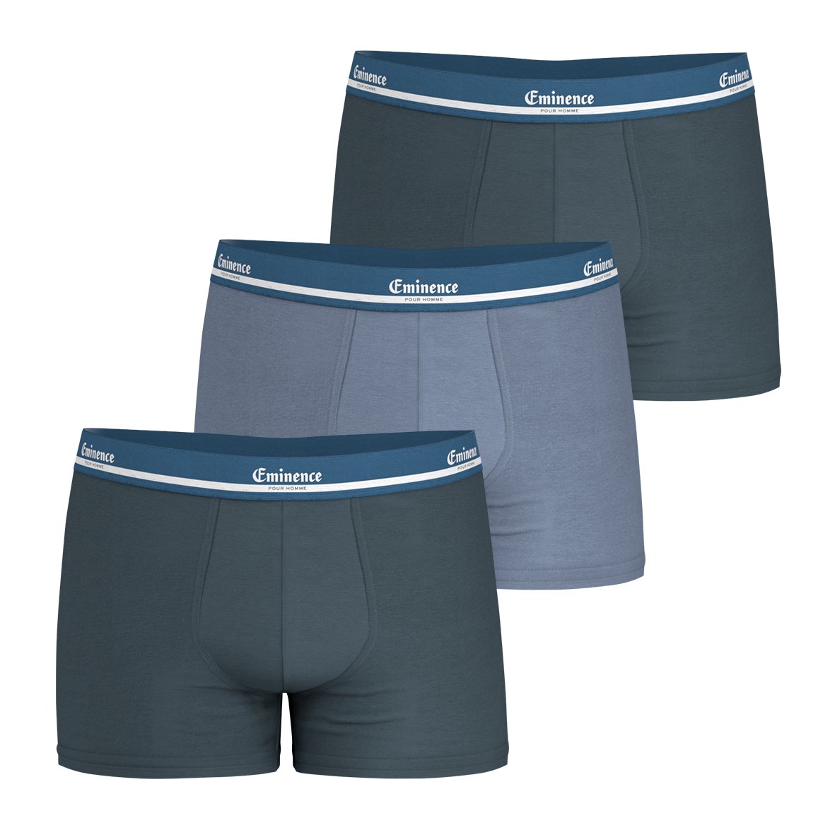 Lot de 3 boxers exclusivité web EMINENCE Gris