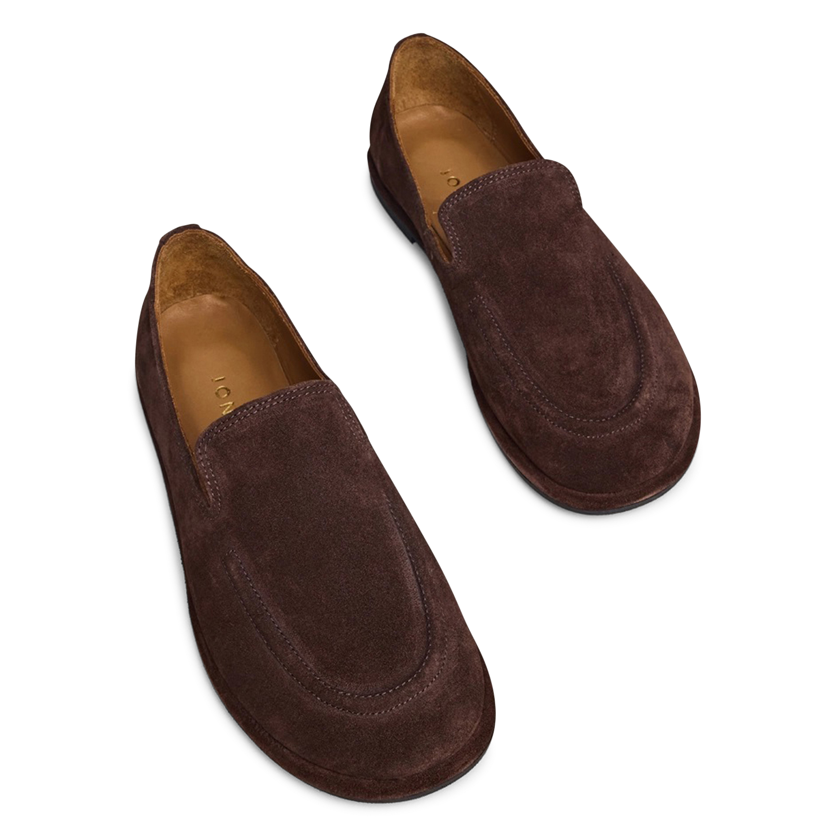 Mocassins en cuir JONAK Marron