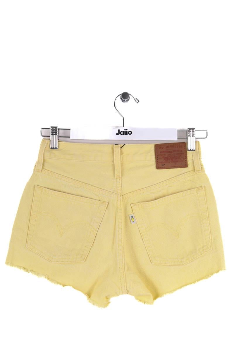 Mini shorts LEVI'S - Seconde main Yellow