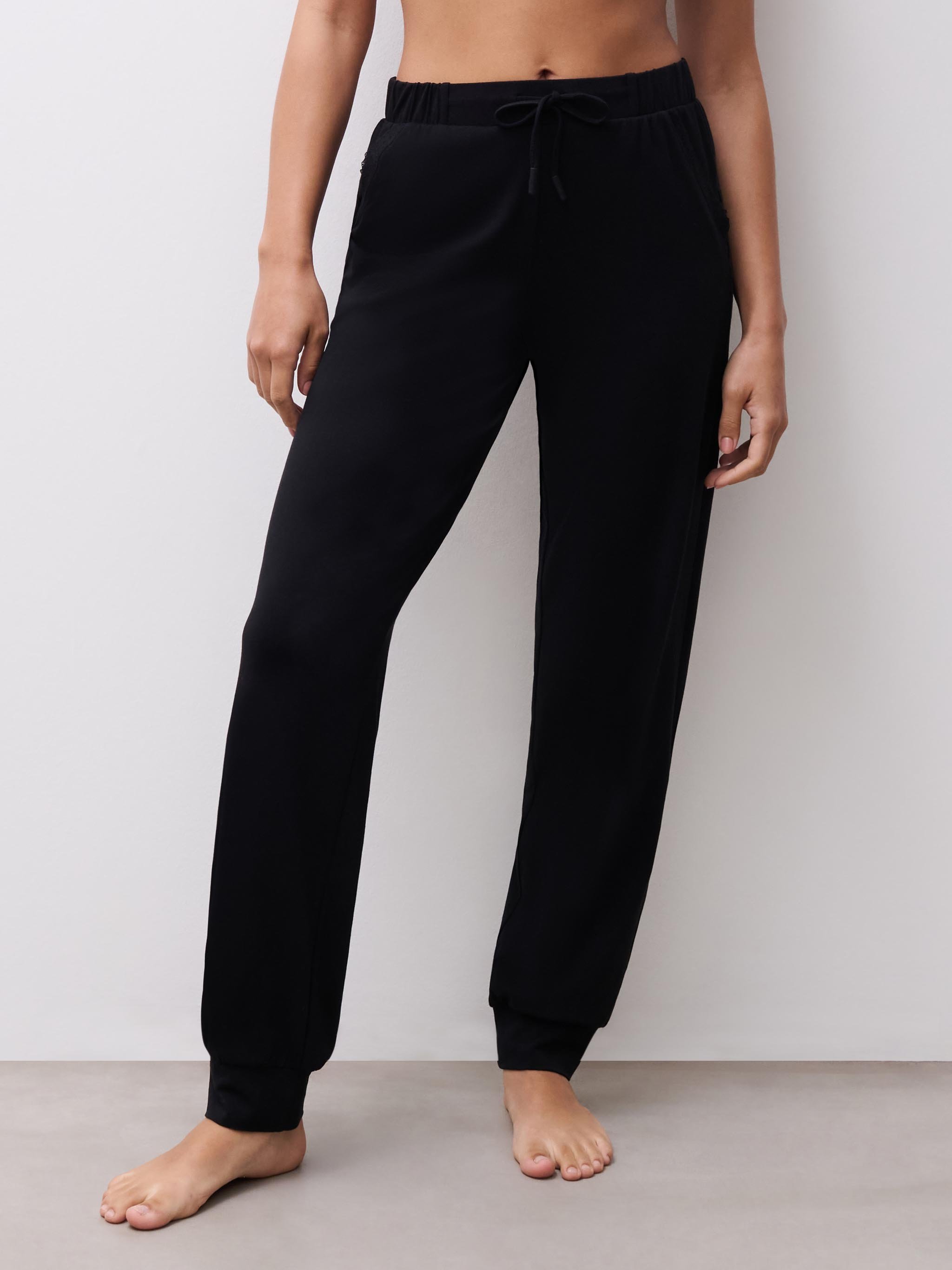 Lace trousers  CHANTELLE Black