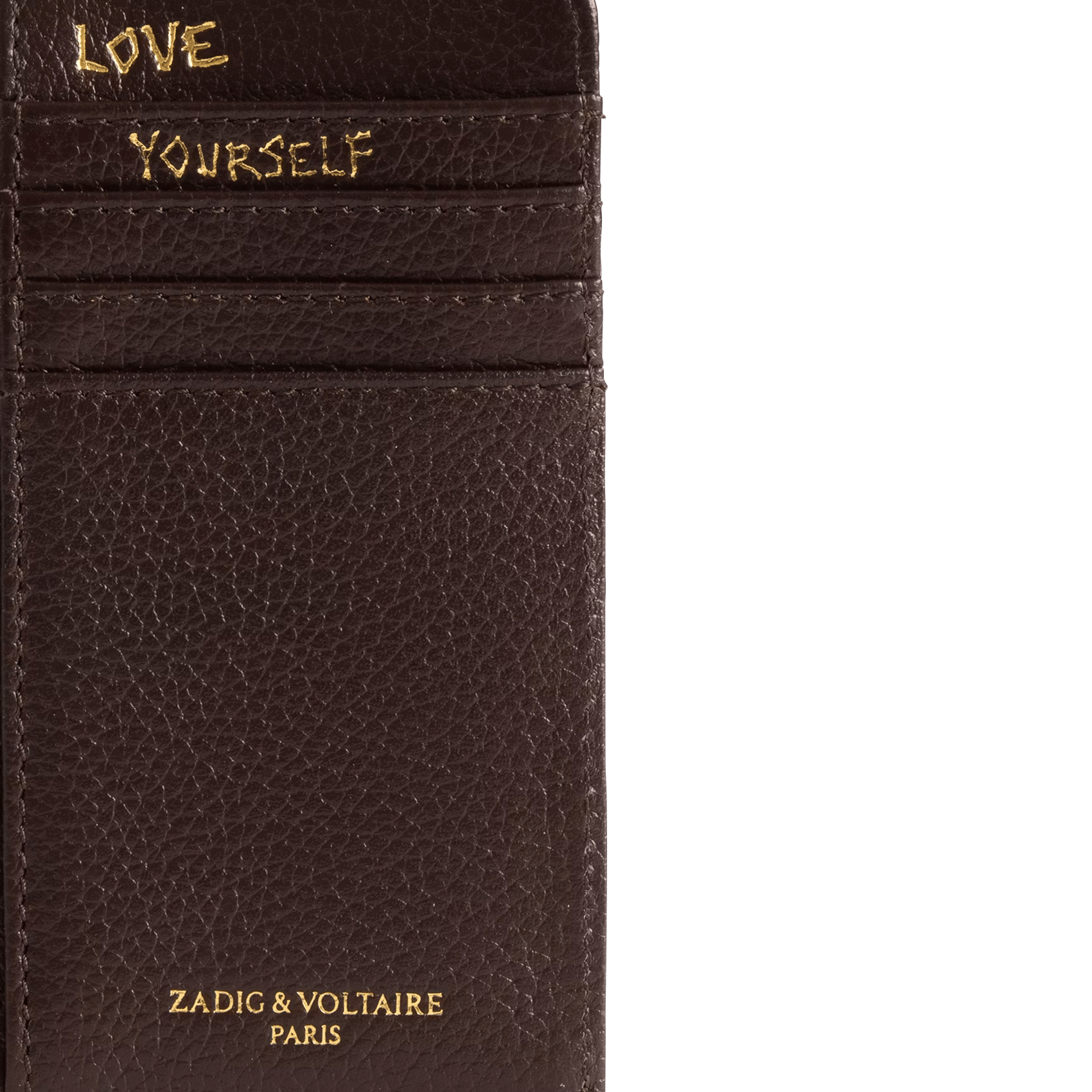 Porte-cartes en cuir | Marron ZADIG&VOLTAIRE Femme