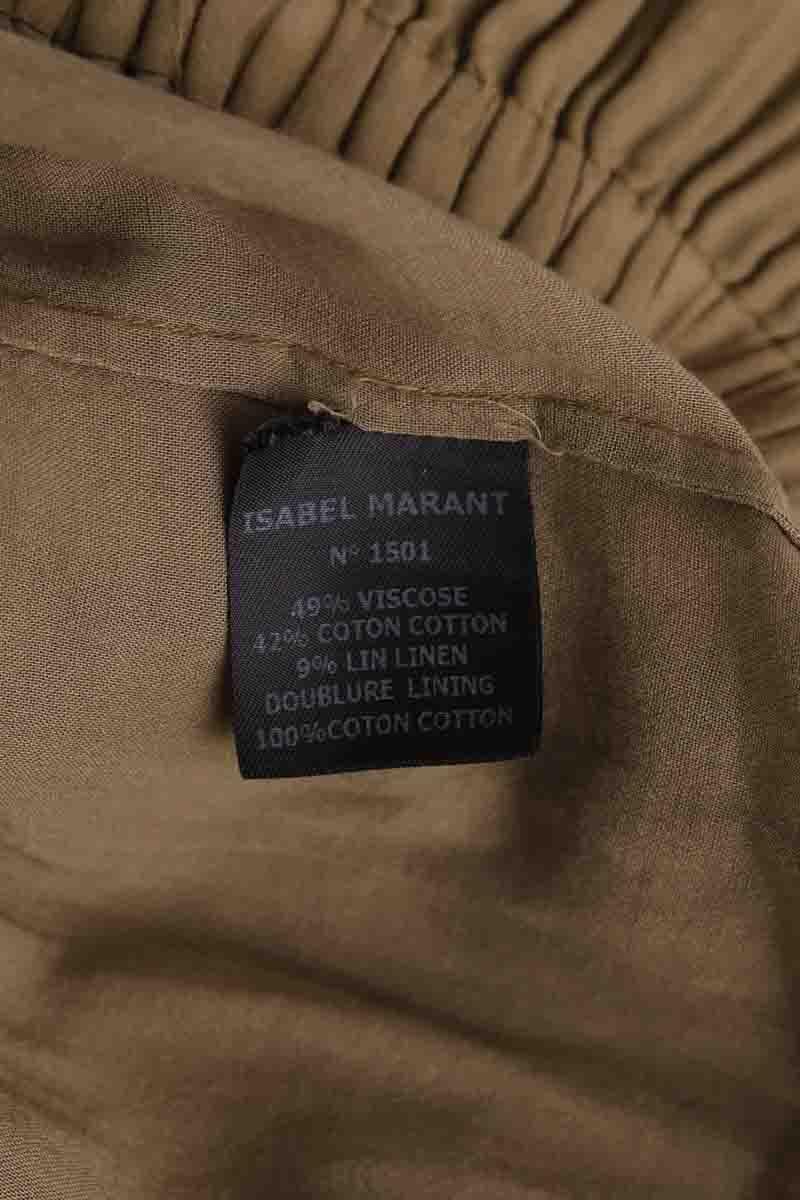 Robe ISABEL MARANT - Seconde Main Kaki