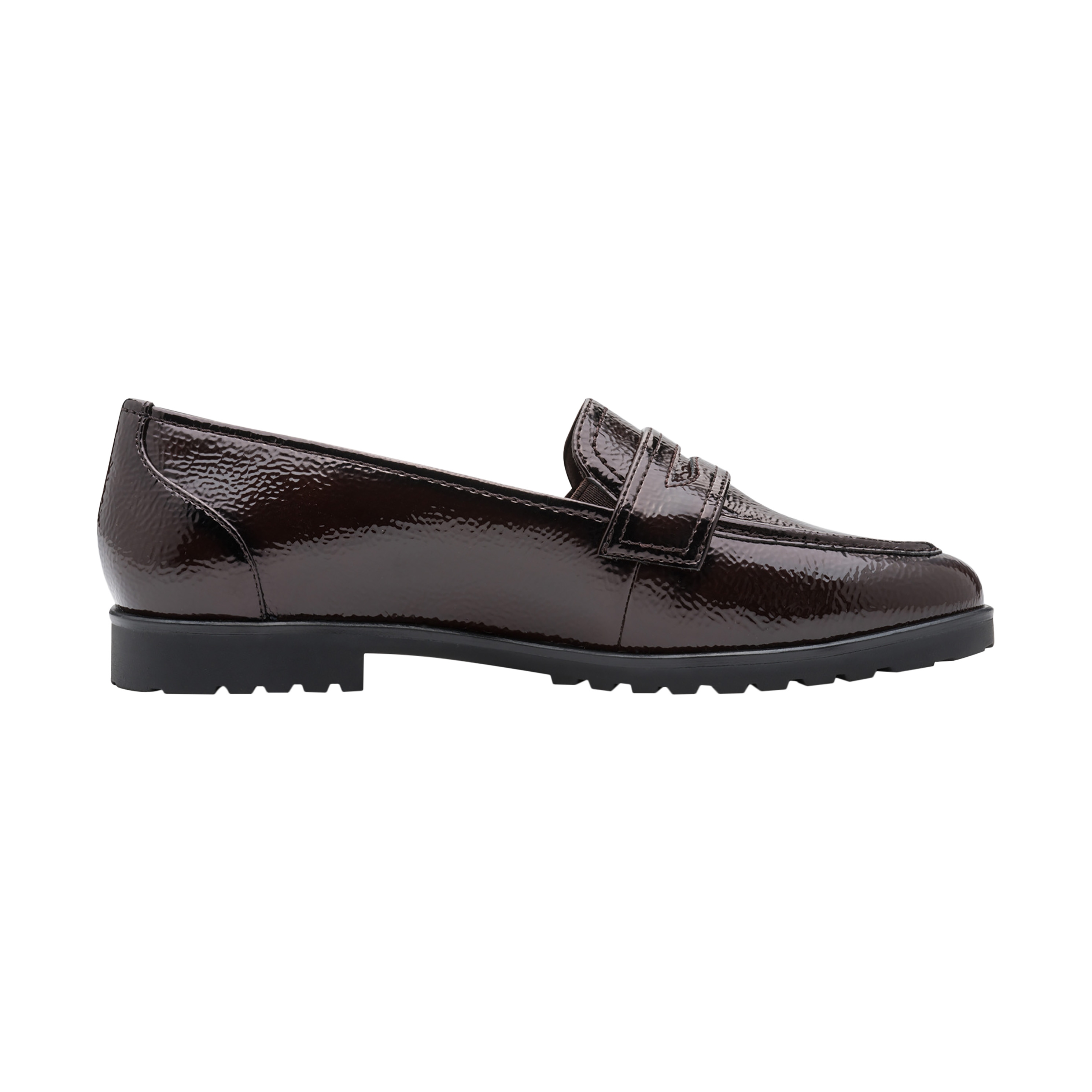 Slip-on moccasin TAMARIS Brown