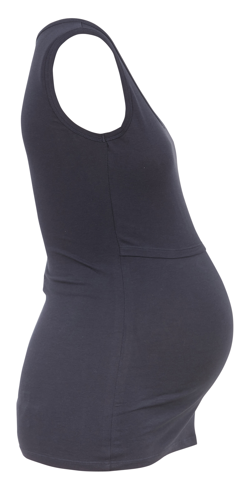 Organic cotton maternity and nursing tank top BOOB Blue