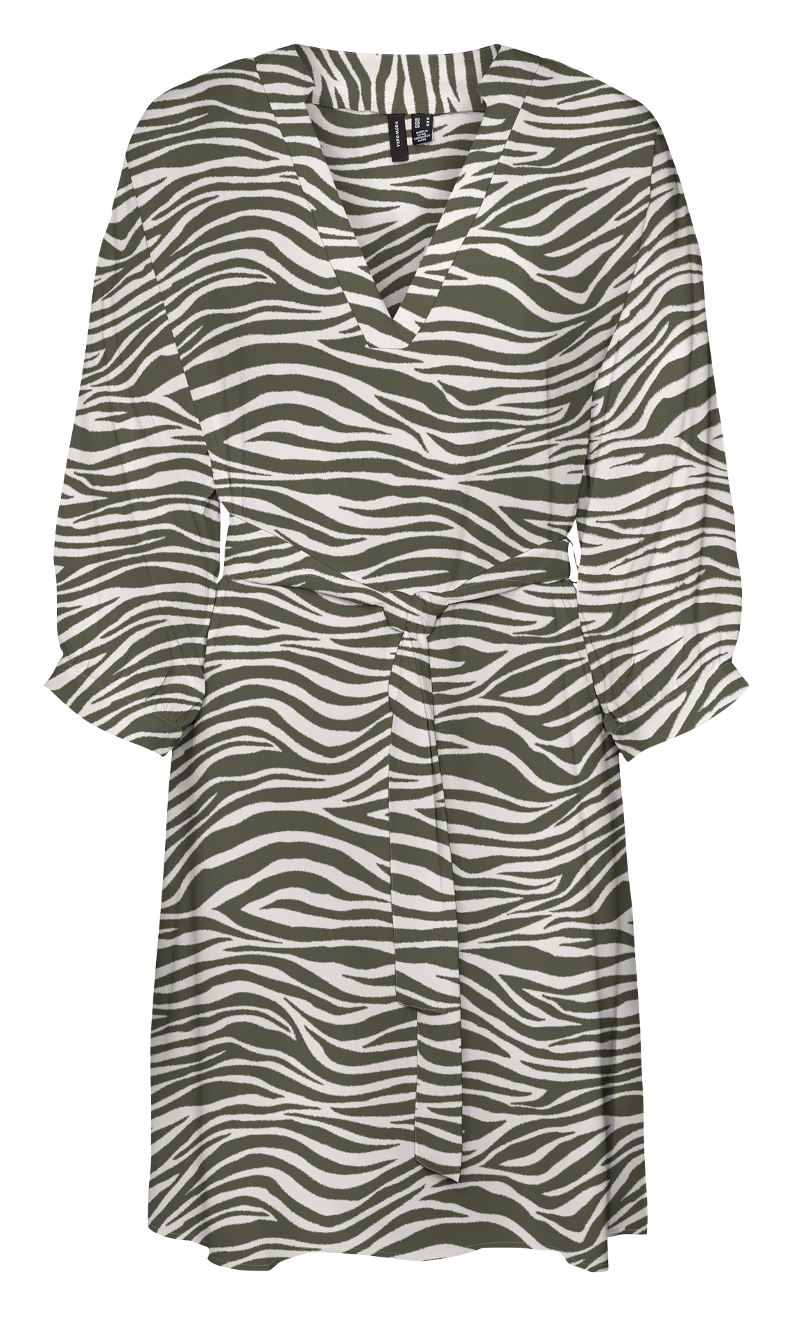 Robe courte à imprimé zébré VERO MODA CURVE Multicolore