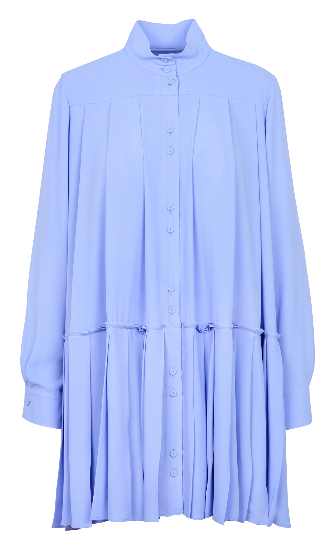 Robe courte ample à col montant MARGAUX LONNBERG Violet