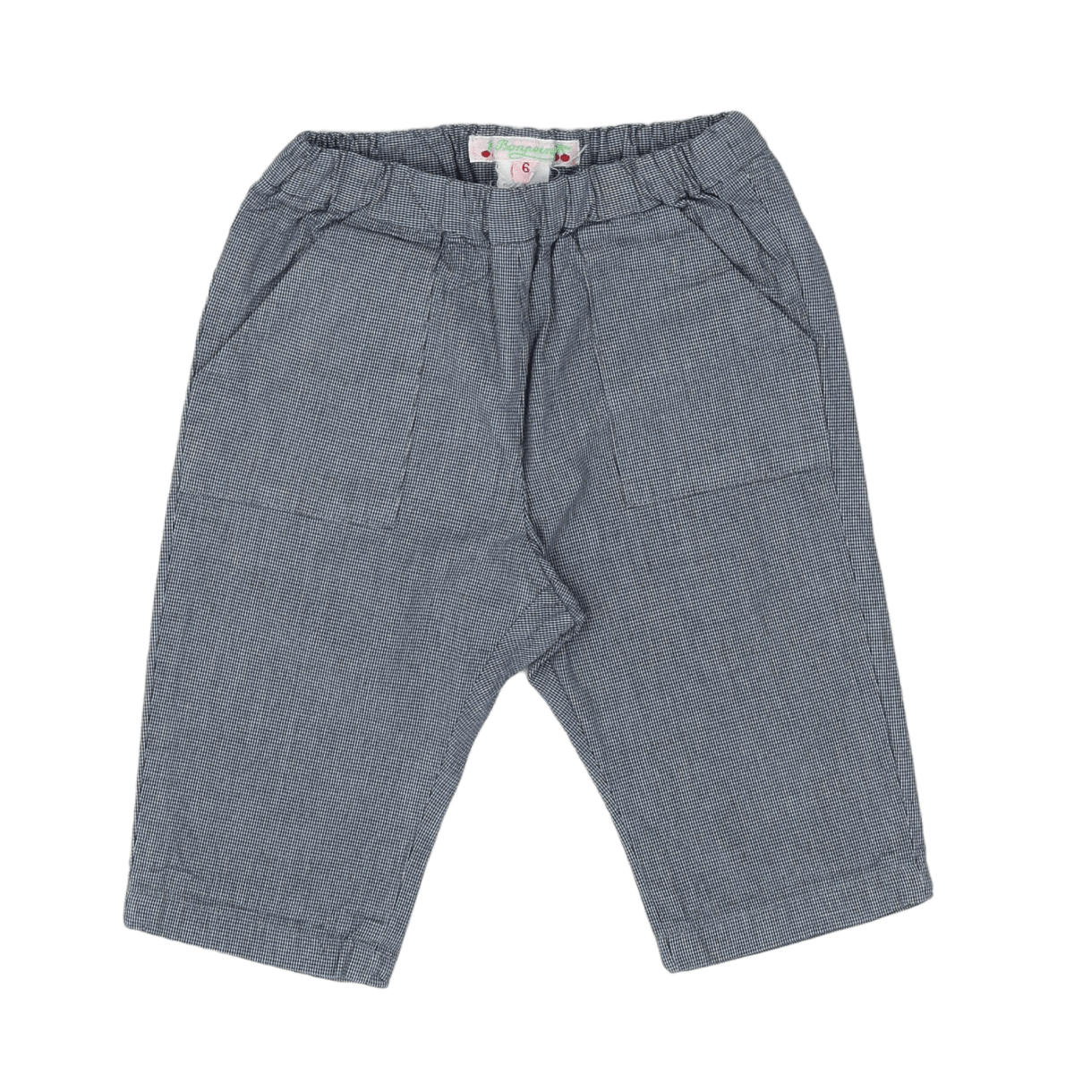 Blue baby pants - 6 months BONPOINT - Seconde Main Blue