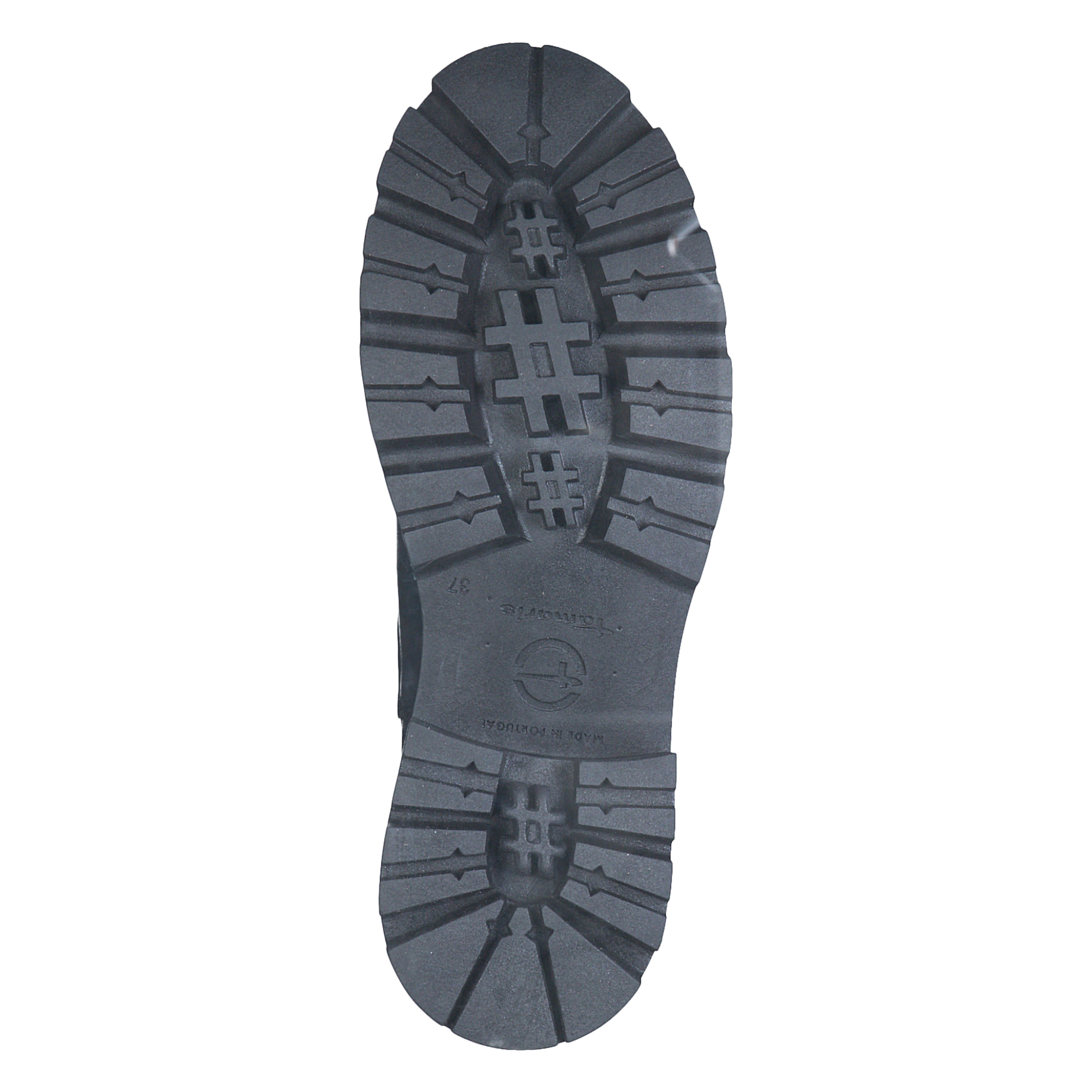 Leather boot TAMARIS Black