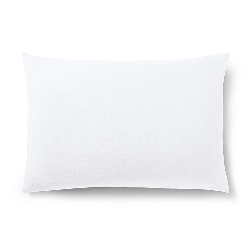 Cotton percale pillow case COTON PUR White