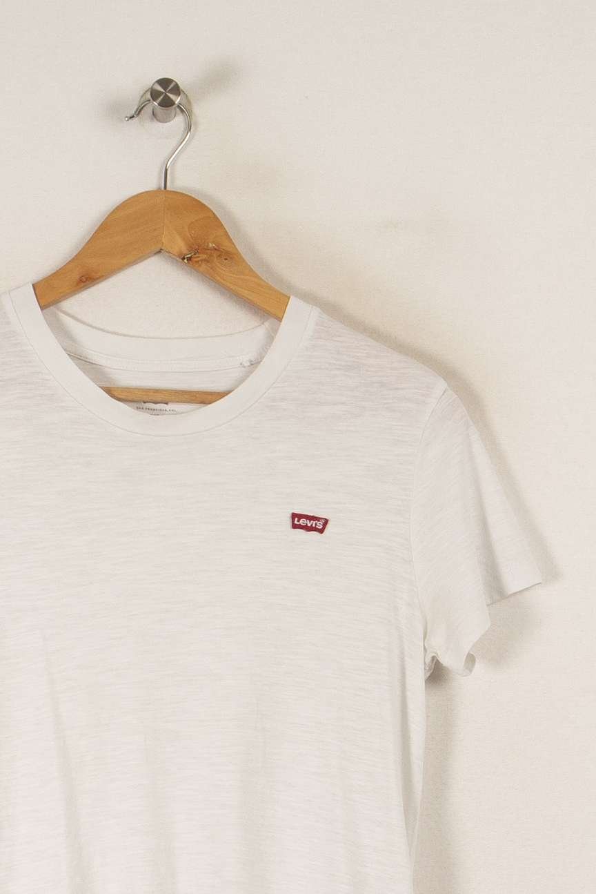 Tommy Badge T-shirt LEVI'S - Seconde main White