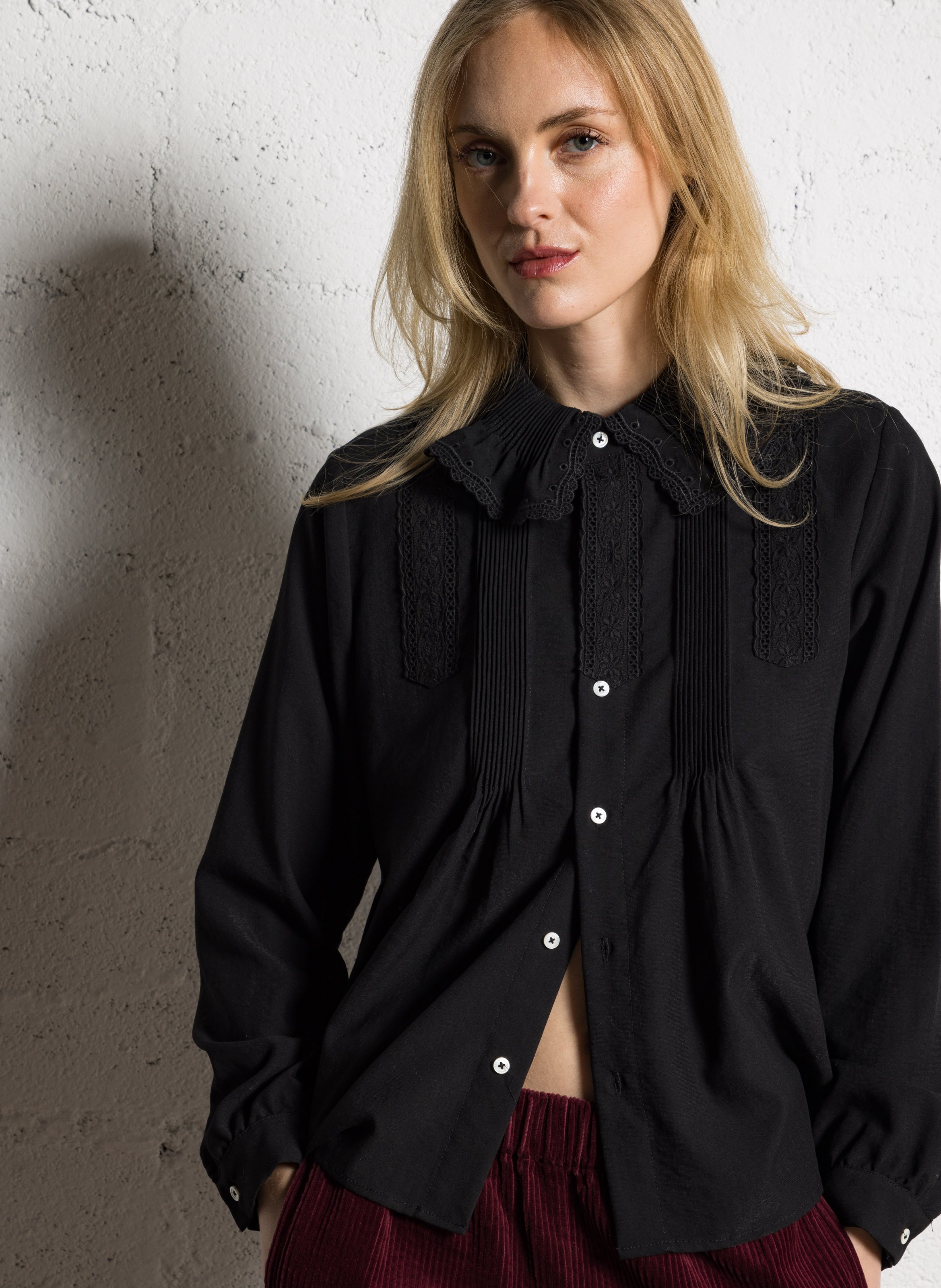 Chemise oversize brodée JC SOPHIE