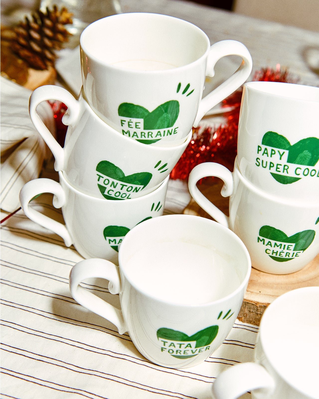 Sweet Grandma Heart Mug EMOI EMOI White