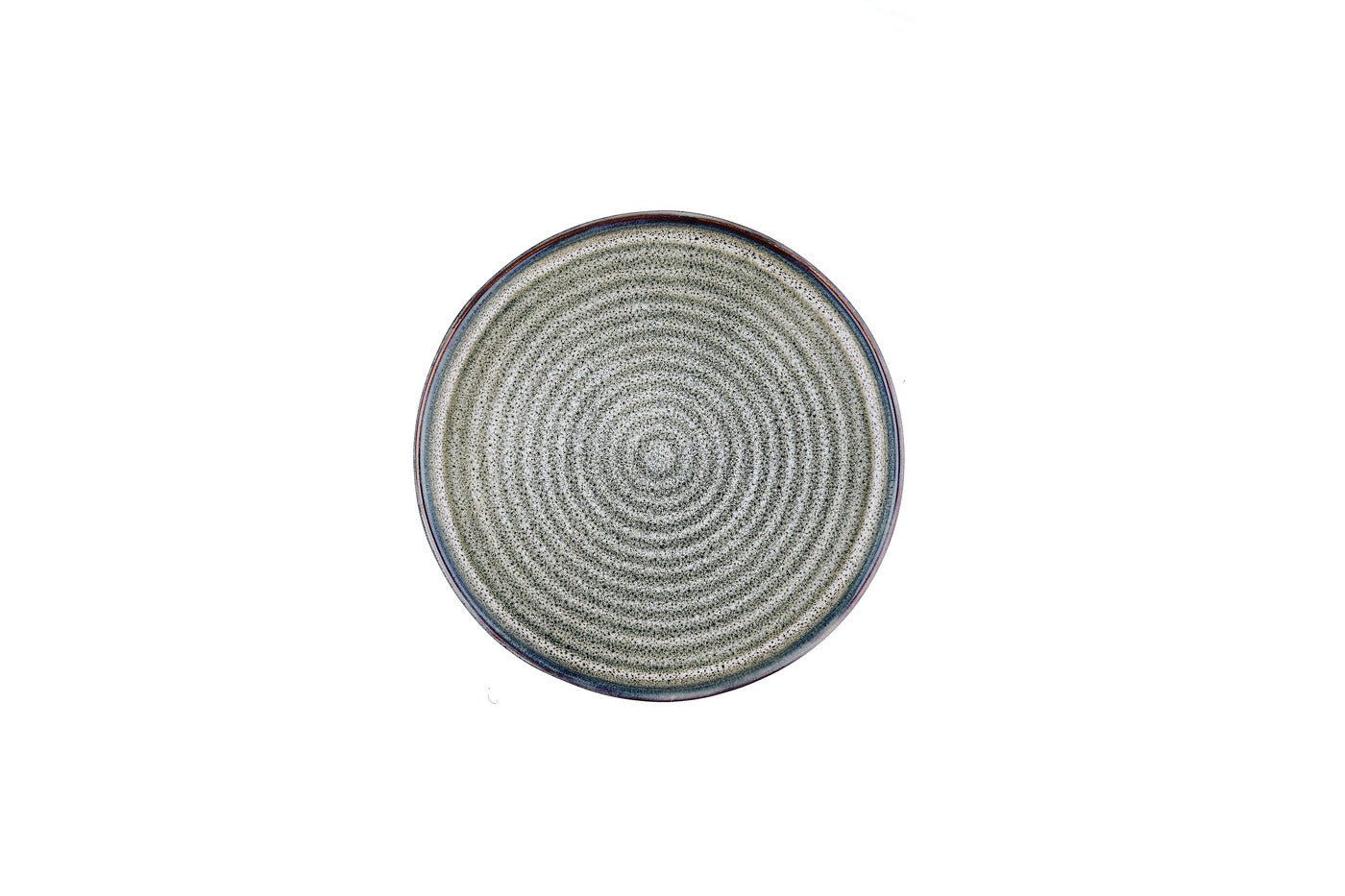 Zen plate ø17cm - 6 pieces - natural BJORN Grey