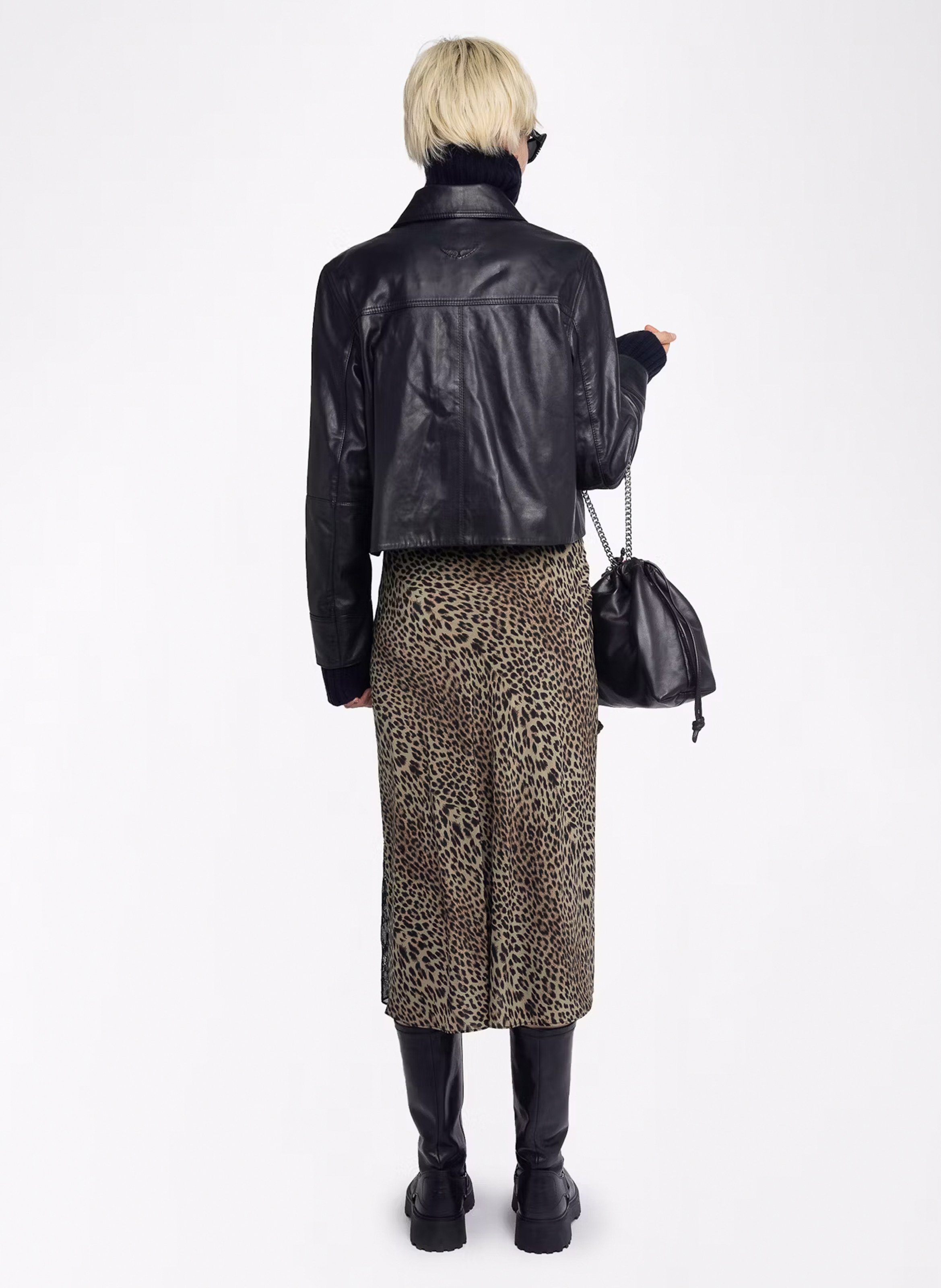 Gonna corta stampata ZADIG&VOLTAIRE Verde