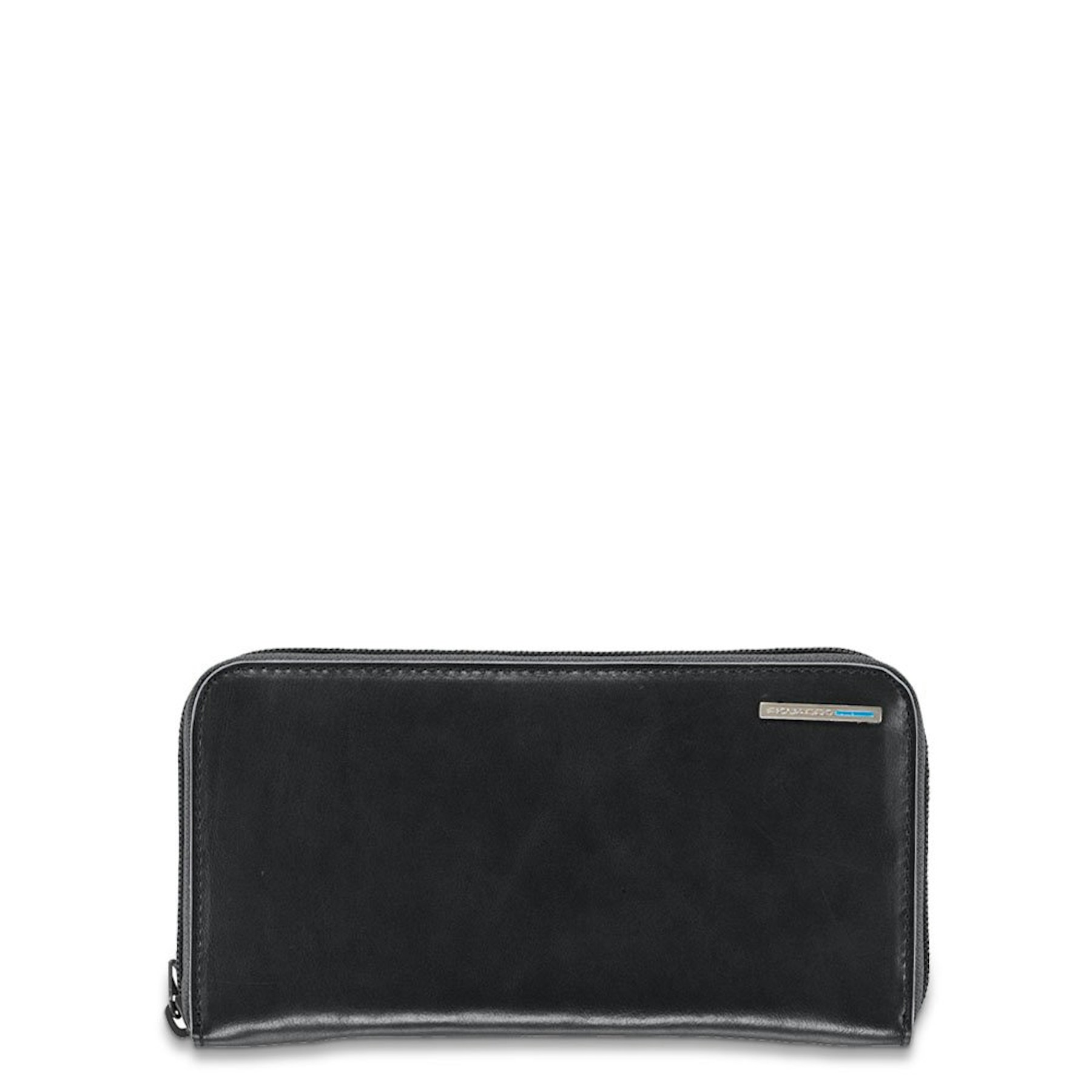 Zip-around wallet with 4 compartments in leather PIQUADRO Black