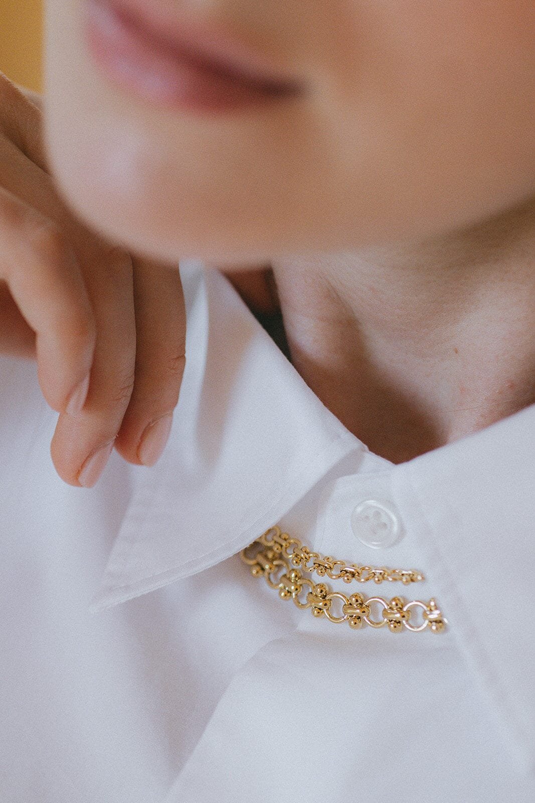 Fine gold necklace MONSIEUR SIMONE Silver