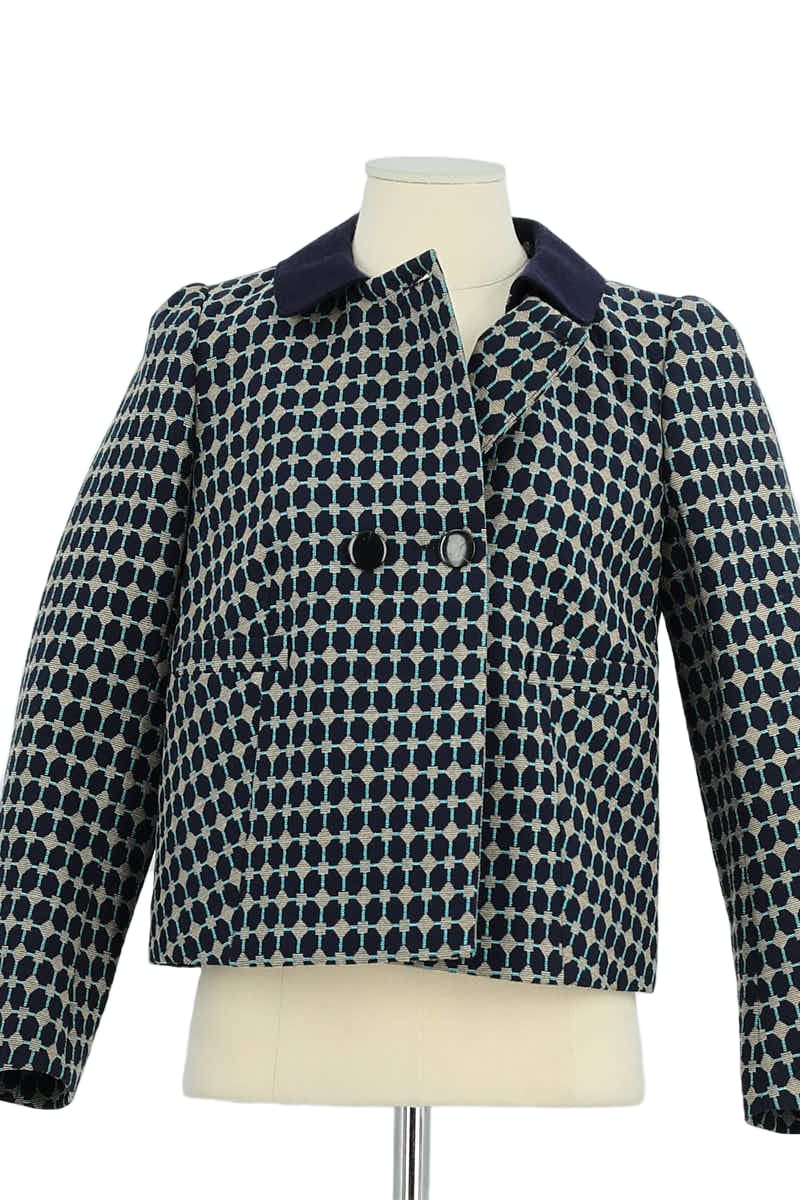 JACKET TARA JARMON - Seconde Main Blue