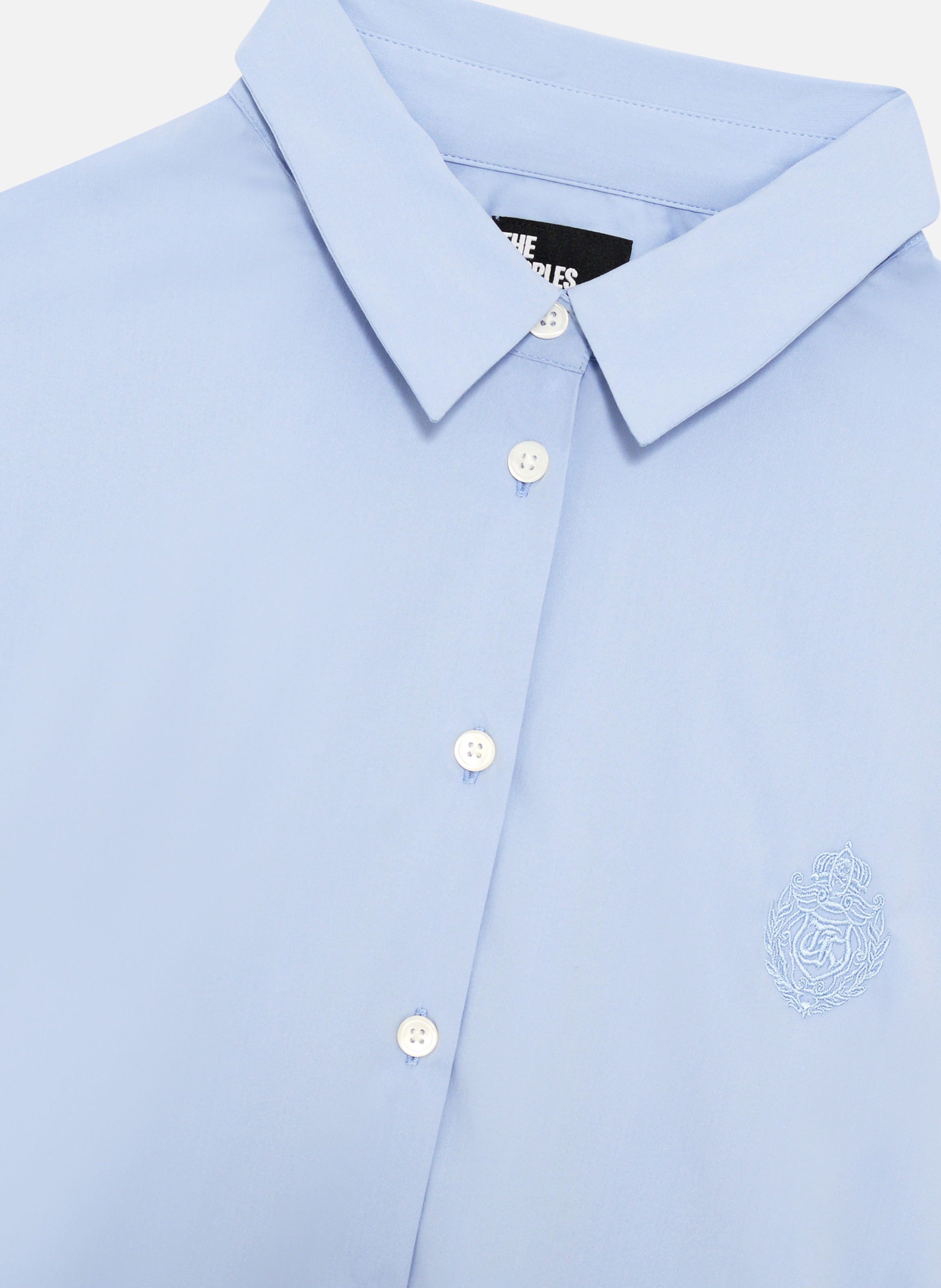 Poplin shirt THE KOOPLES Blue