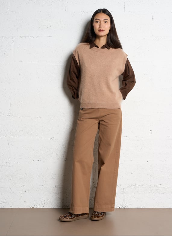 Cotton-blend chinos - Look 7
