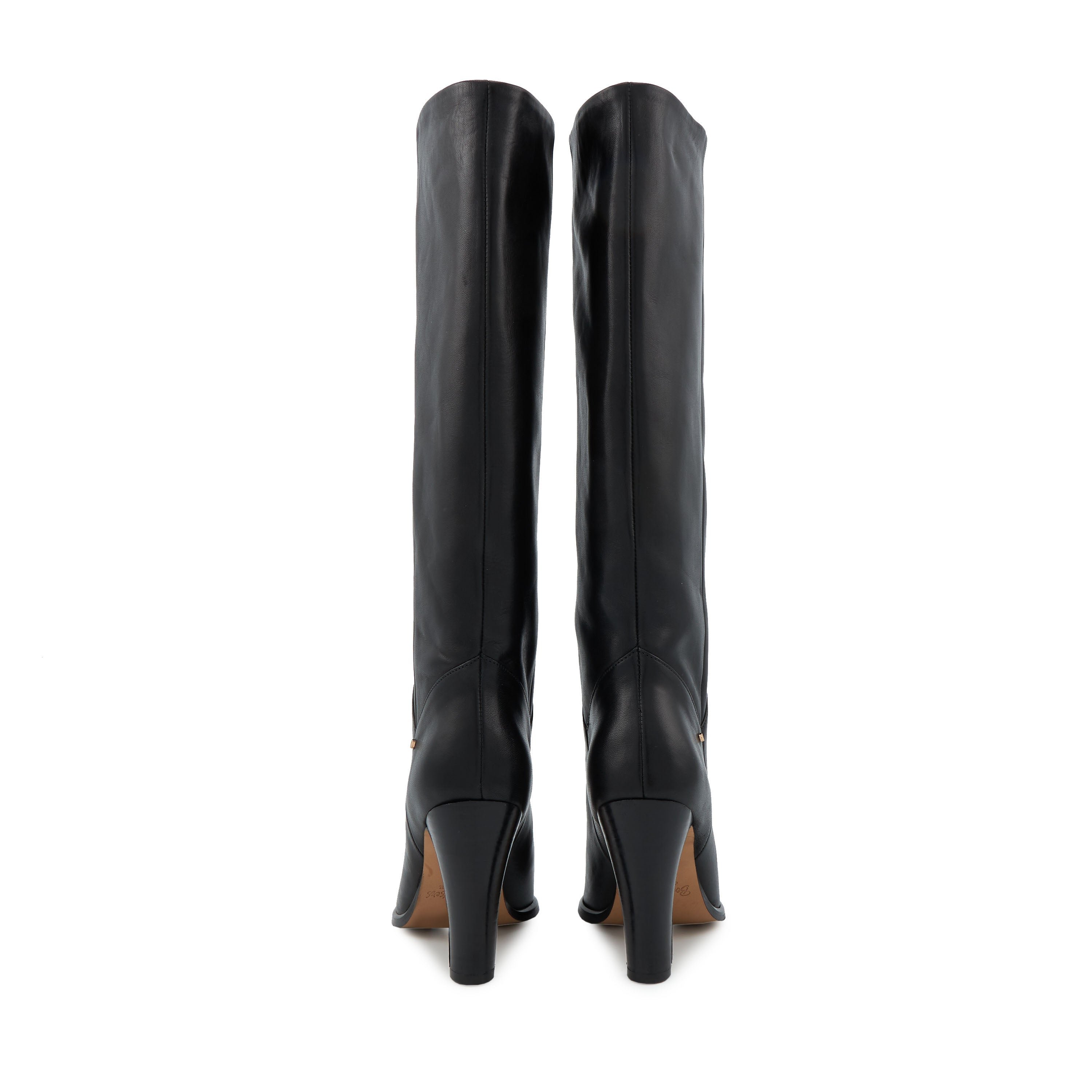 Smooth leather Adele BONS BAISERS PARIS Black