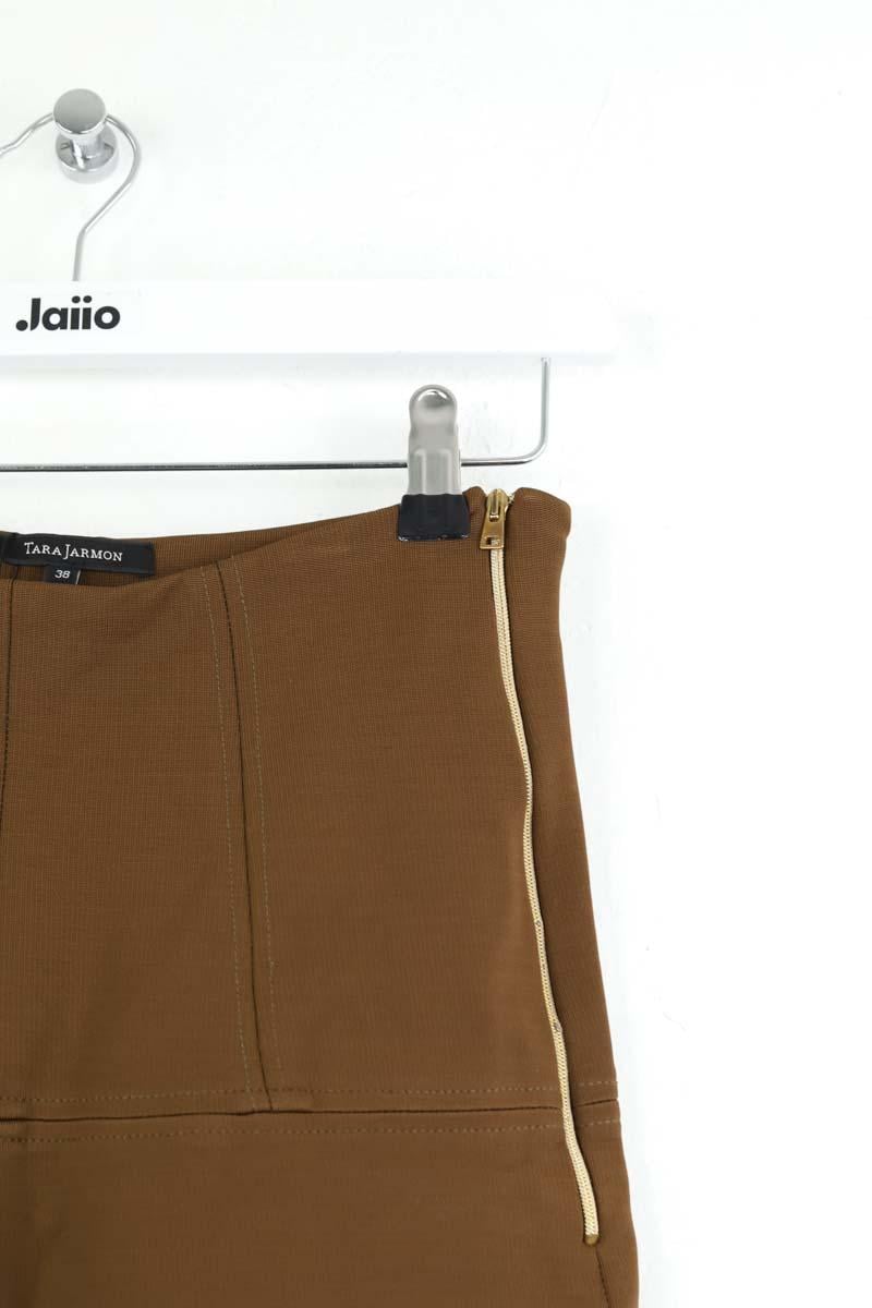 Crinkle dress TARA JARMON - Seconde Main Khaki