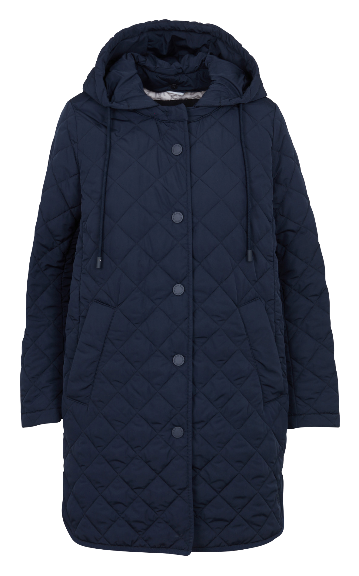 Manteau droit matelassé MAX MARA WEEK END Bleu