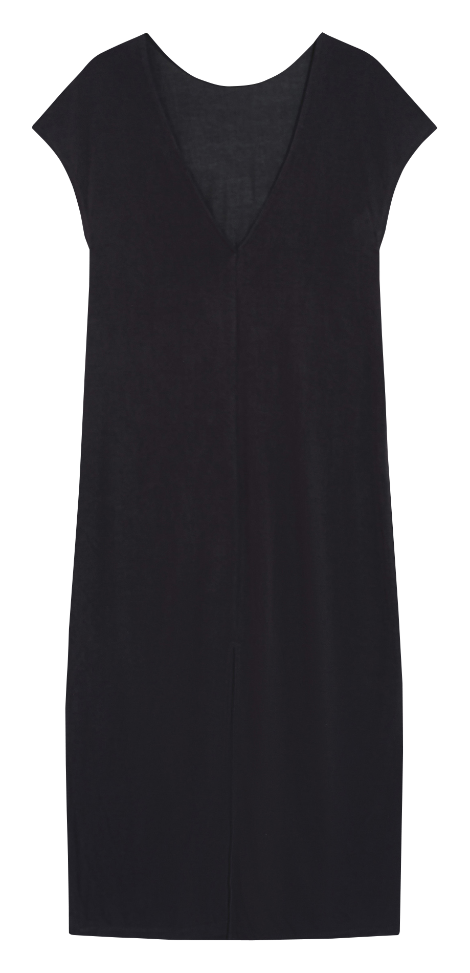 Robe longue col rond GRACE ET MILA Noir