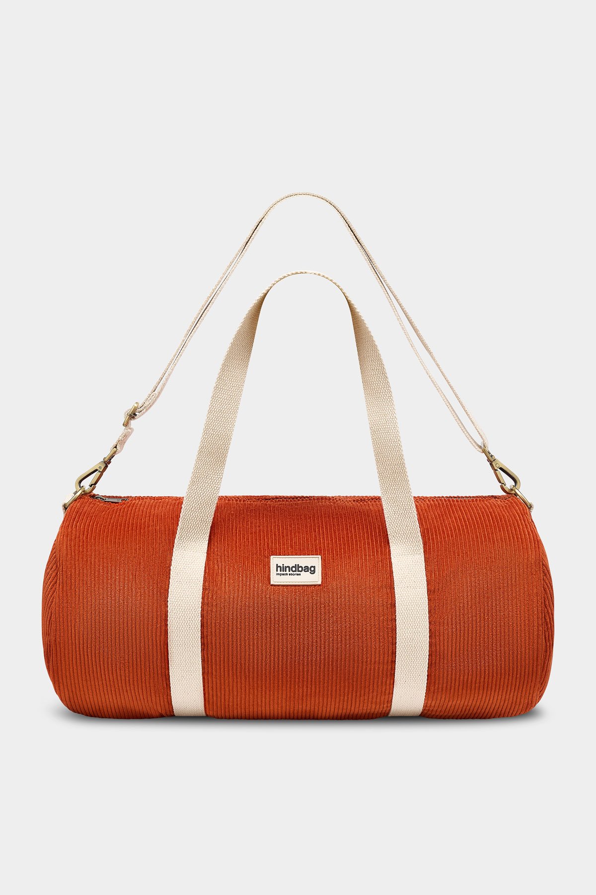 Cotton weekend bag HINDBAG Orange