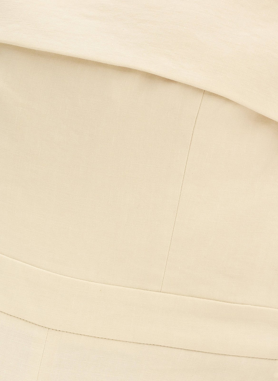 Linnen en katoenen mix jumpsuit BA&SH Beige