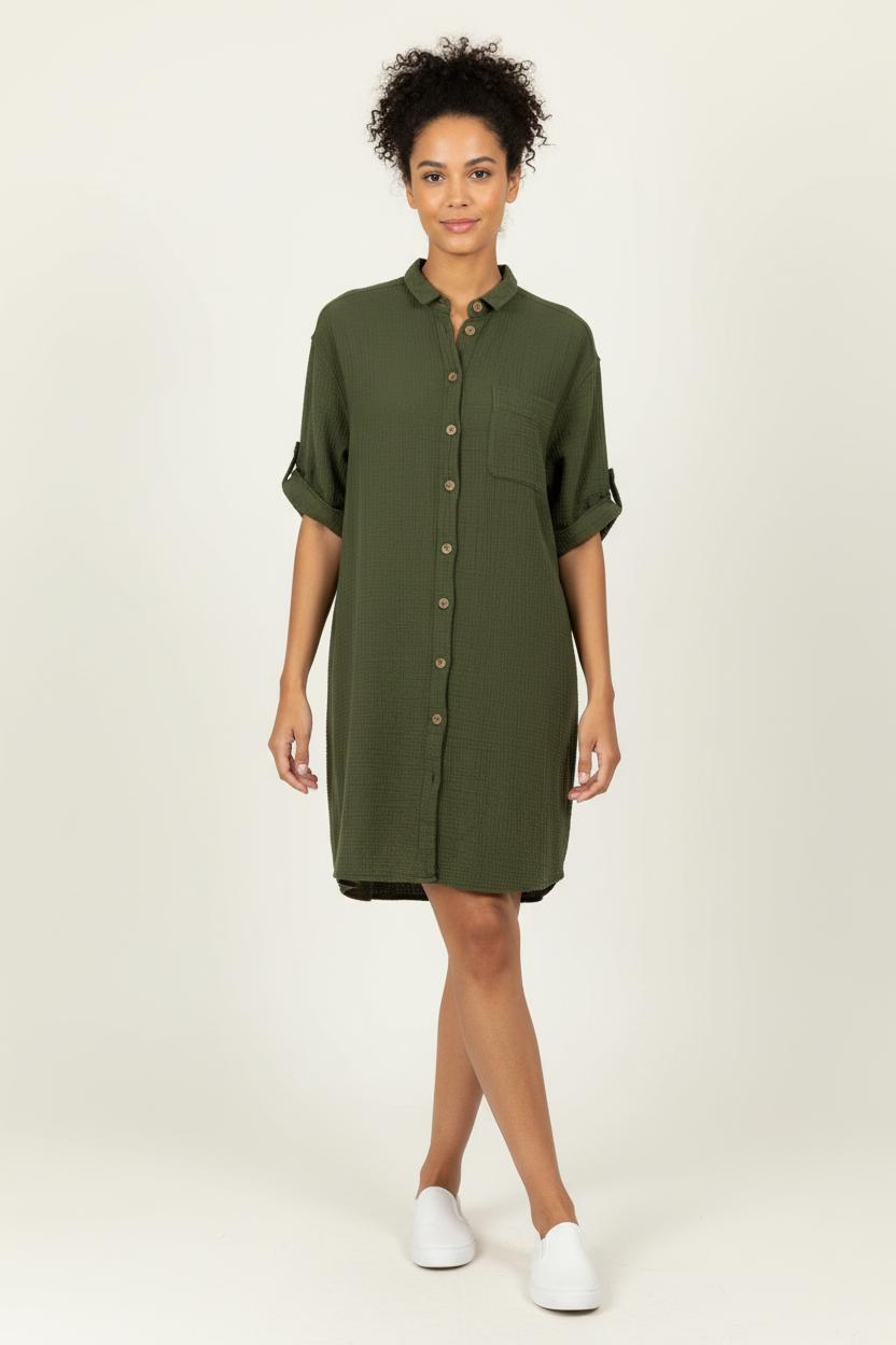 Robe courte & midi SEZANE - Seconde main Vert