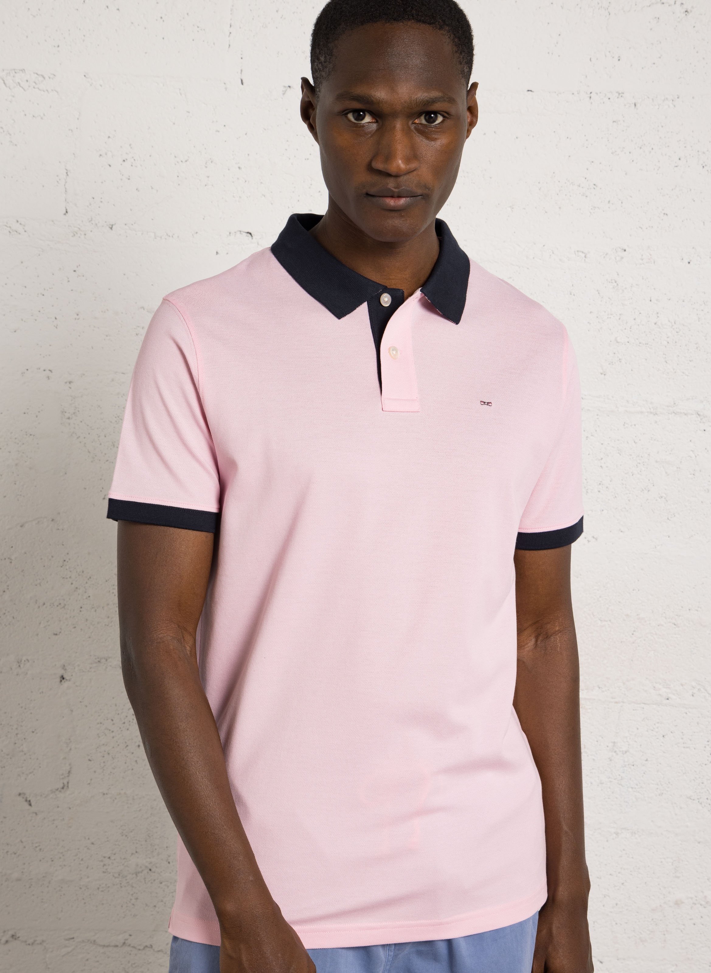 Polo droit en coton EDEN PARK