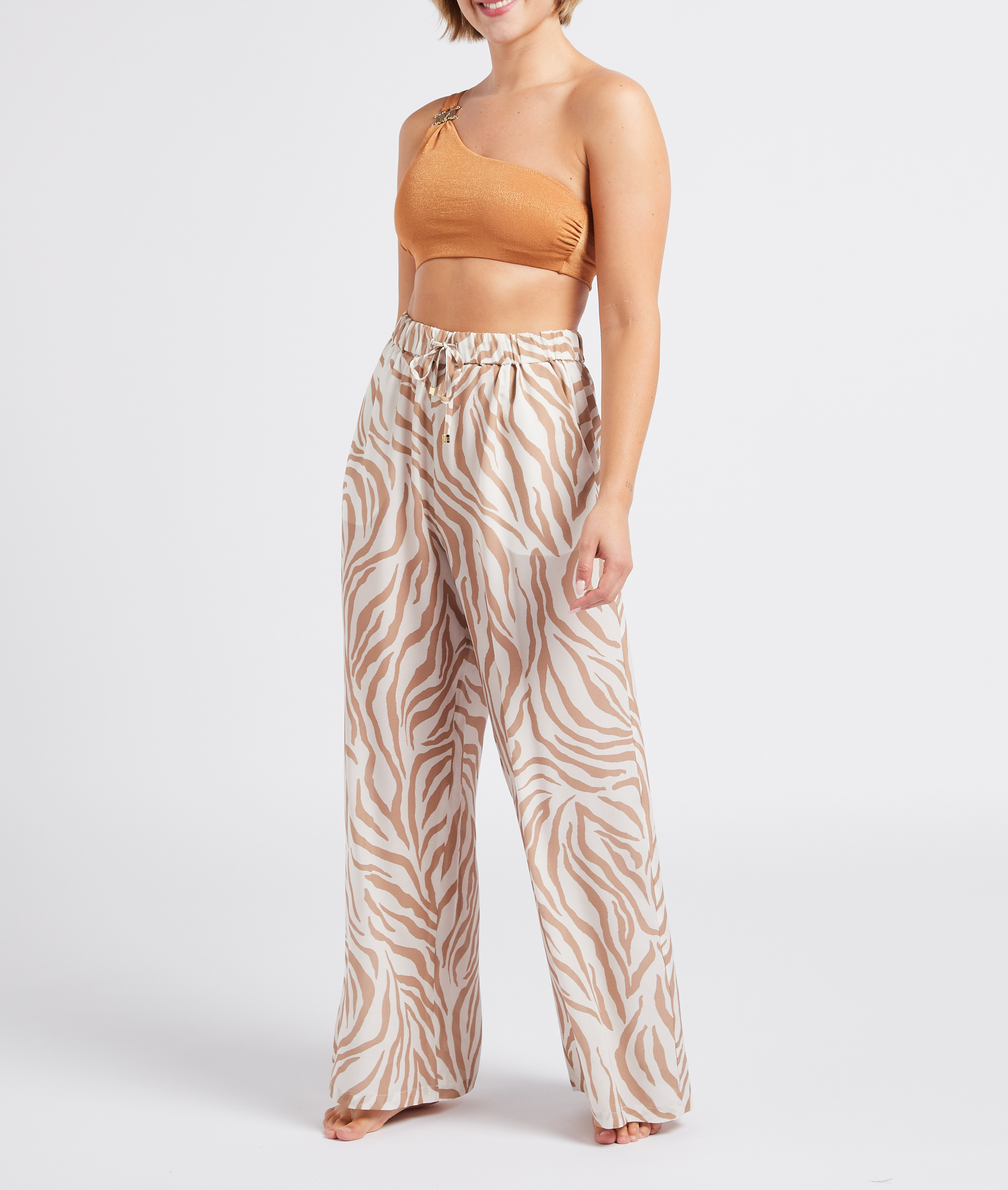 Lurex-Bikinioberteil MAX MARA LEISURE Orange