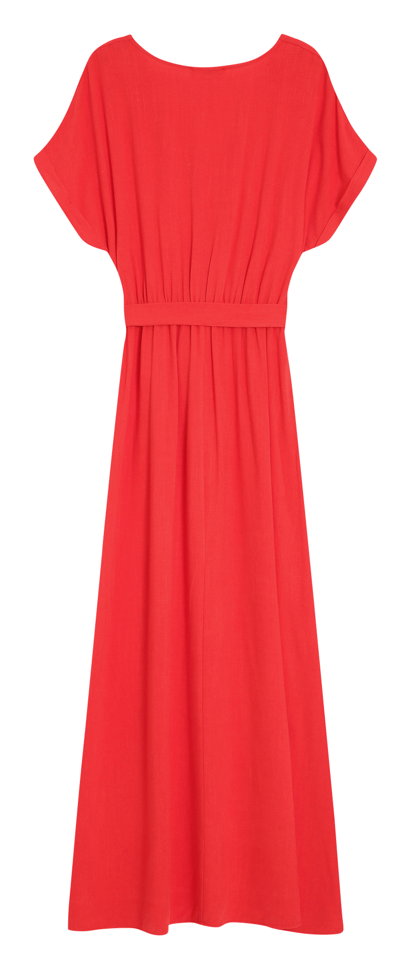 Long V-neck dress GRACE ET MILA Red