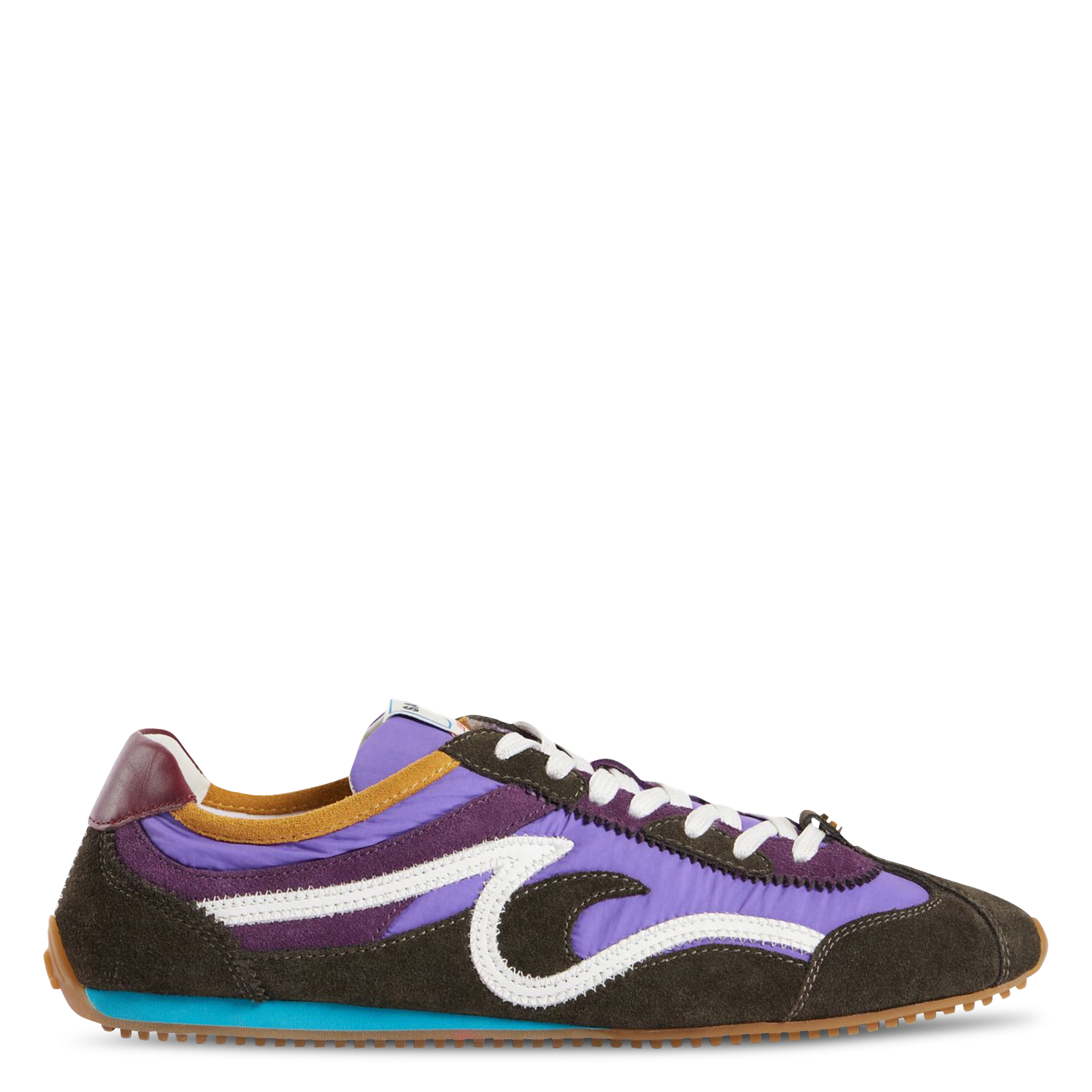 Lage sneakers met dubbele veters SANDRO Violet