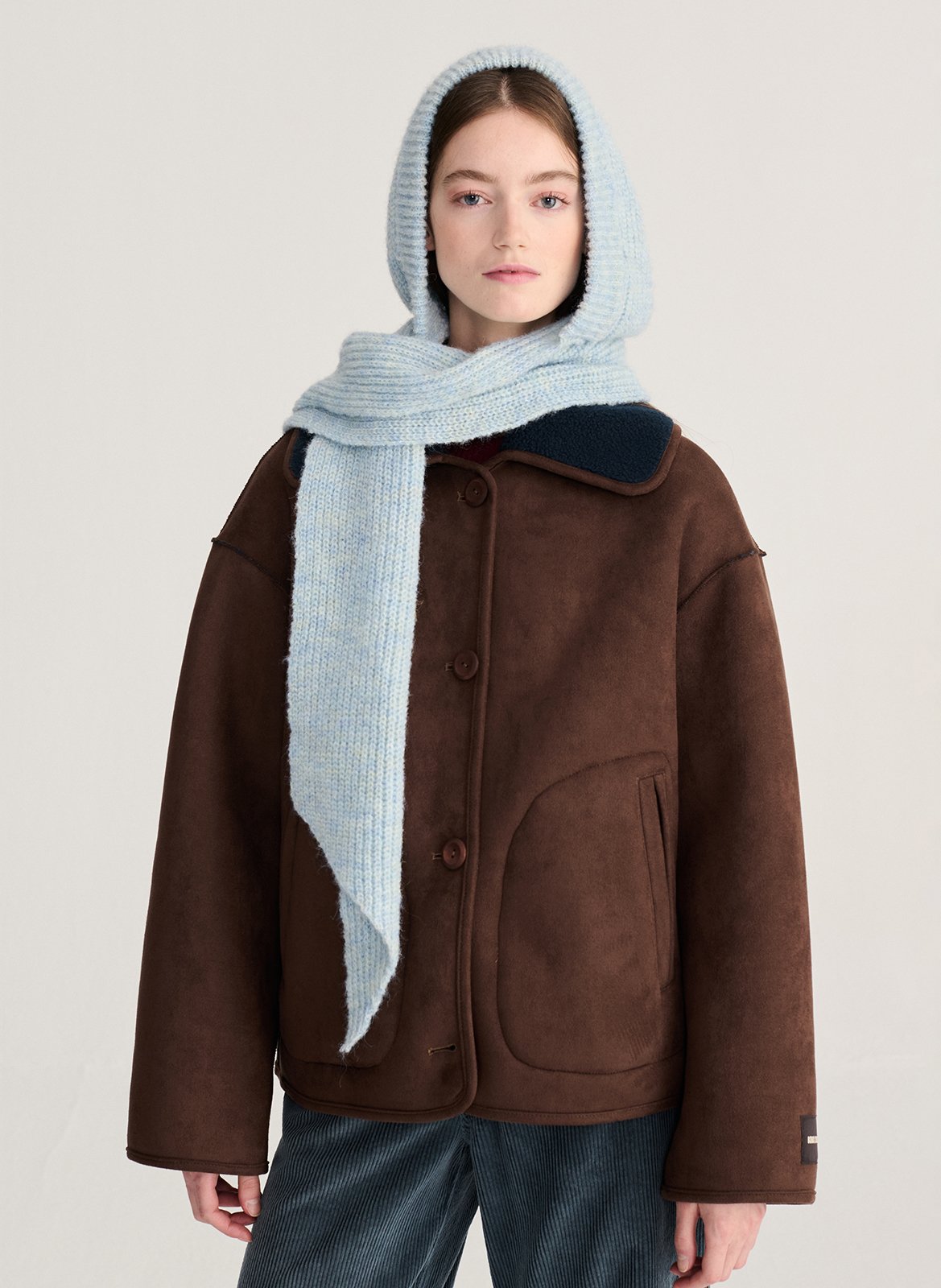 Cagoule écharpe BOBO CHOSES Bleu