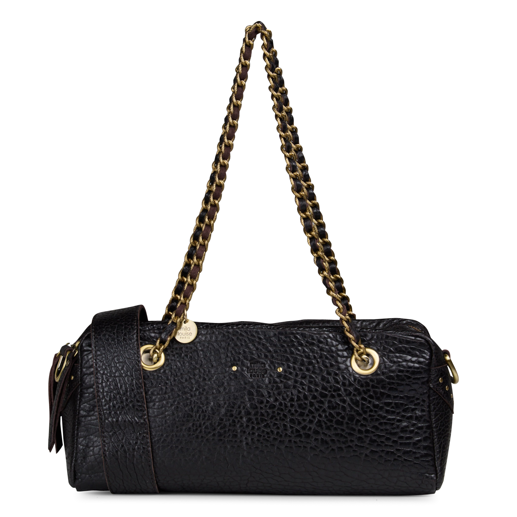 Leren tas  MILA LOUISE Bruin