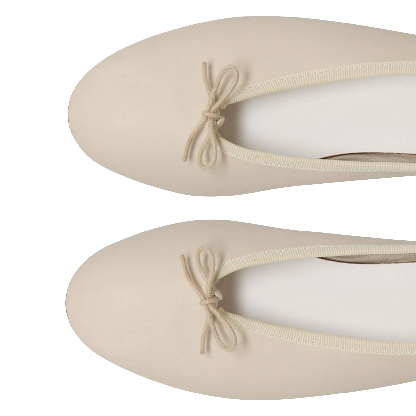 Ballerines en cuir REPETTO Beige