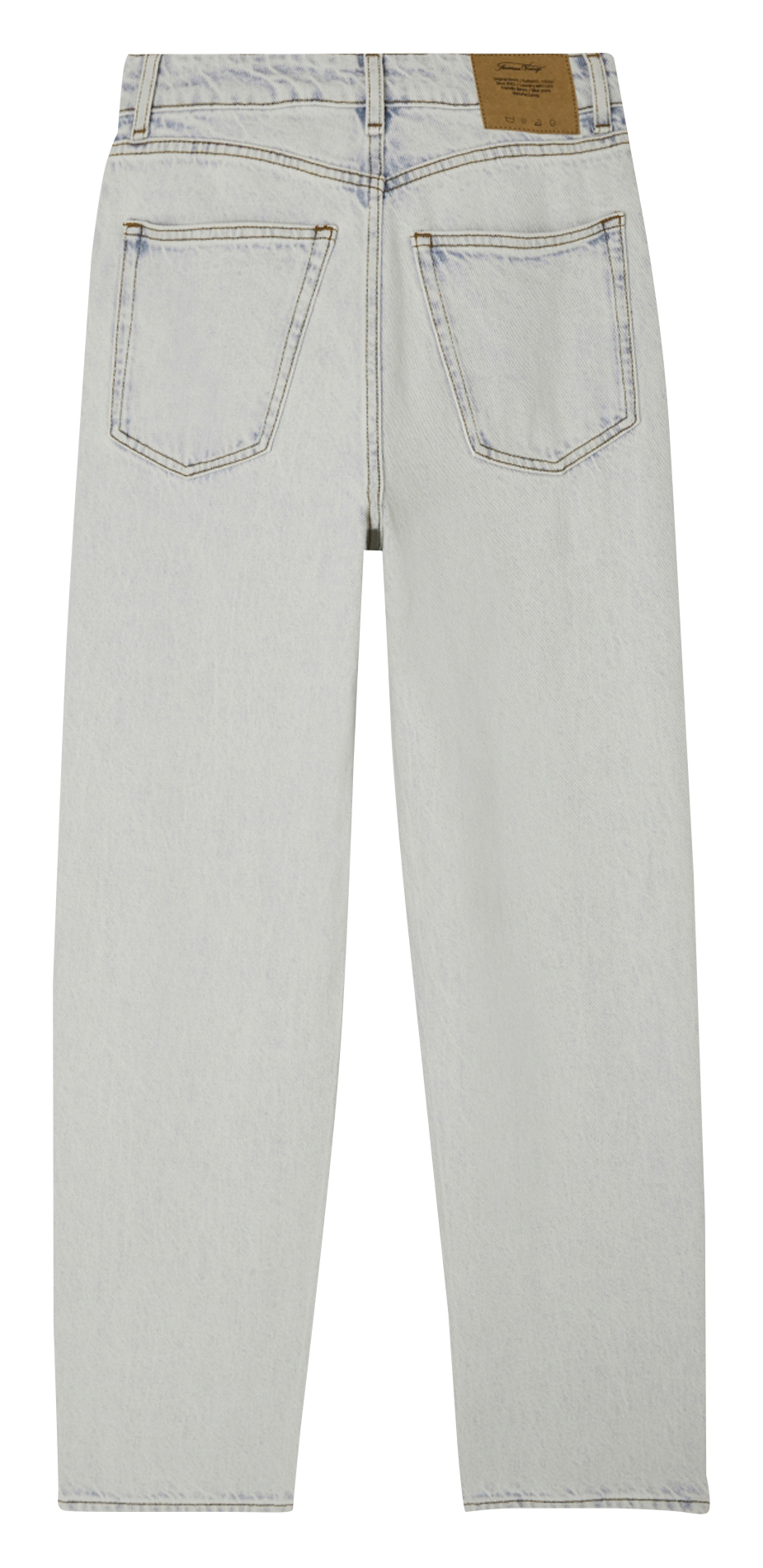 Straight-leg cotton jeans AMERICAN VINTAGE Blue