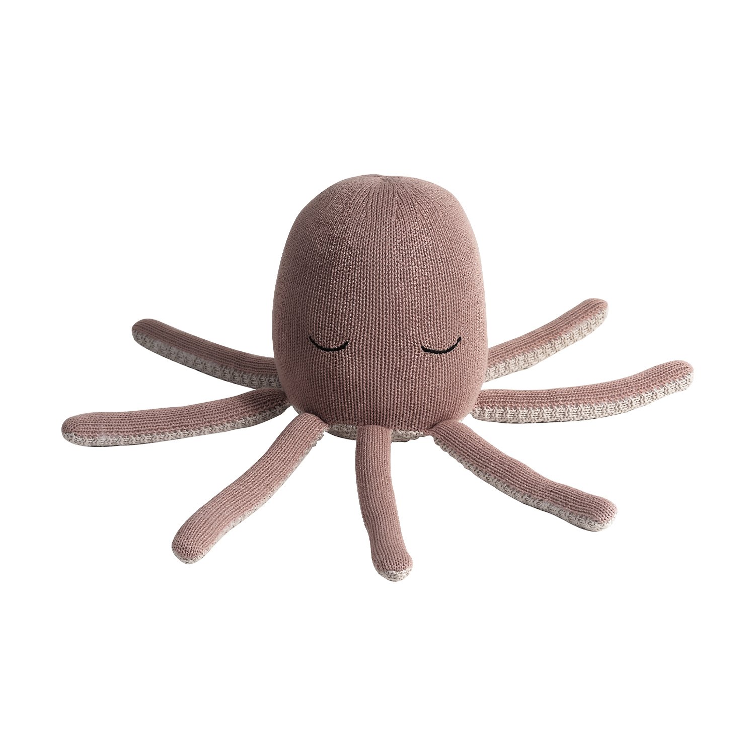 Cotton octopus soft toy KINDSGUT Pink